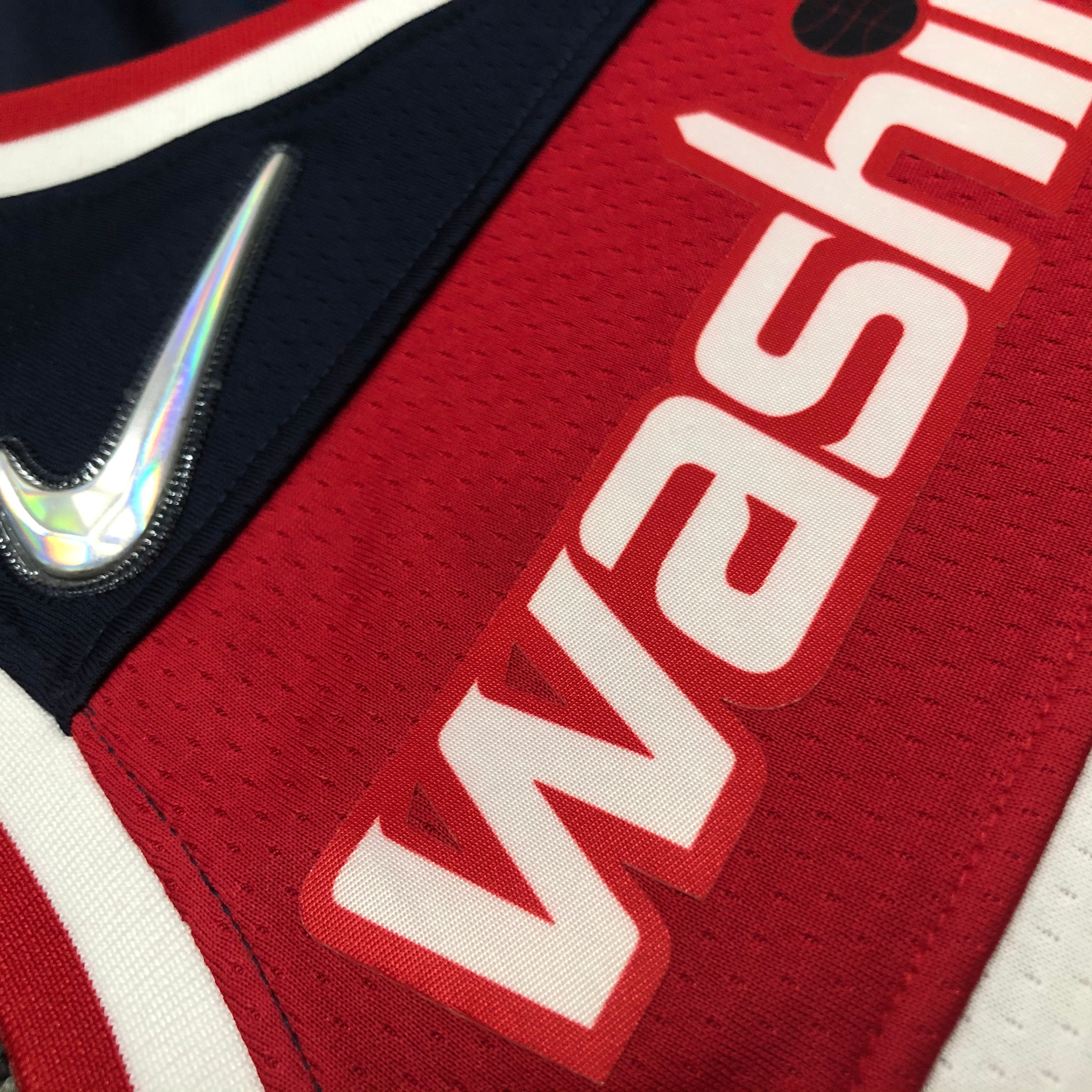 NBA 75th Anniversary Men Washington Wizards Red #33 KUZMA Jersey High Quality Name and Number Print - leoleo123123