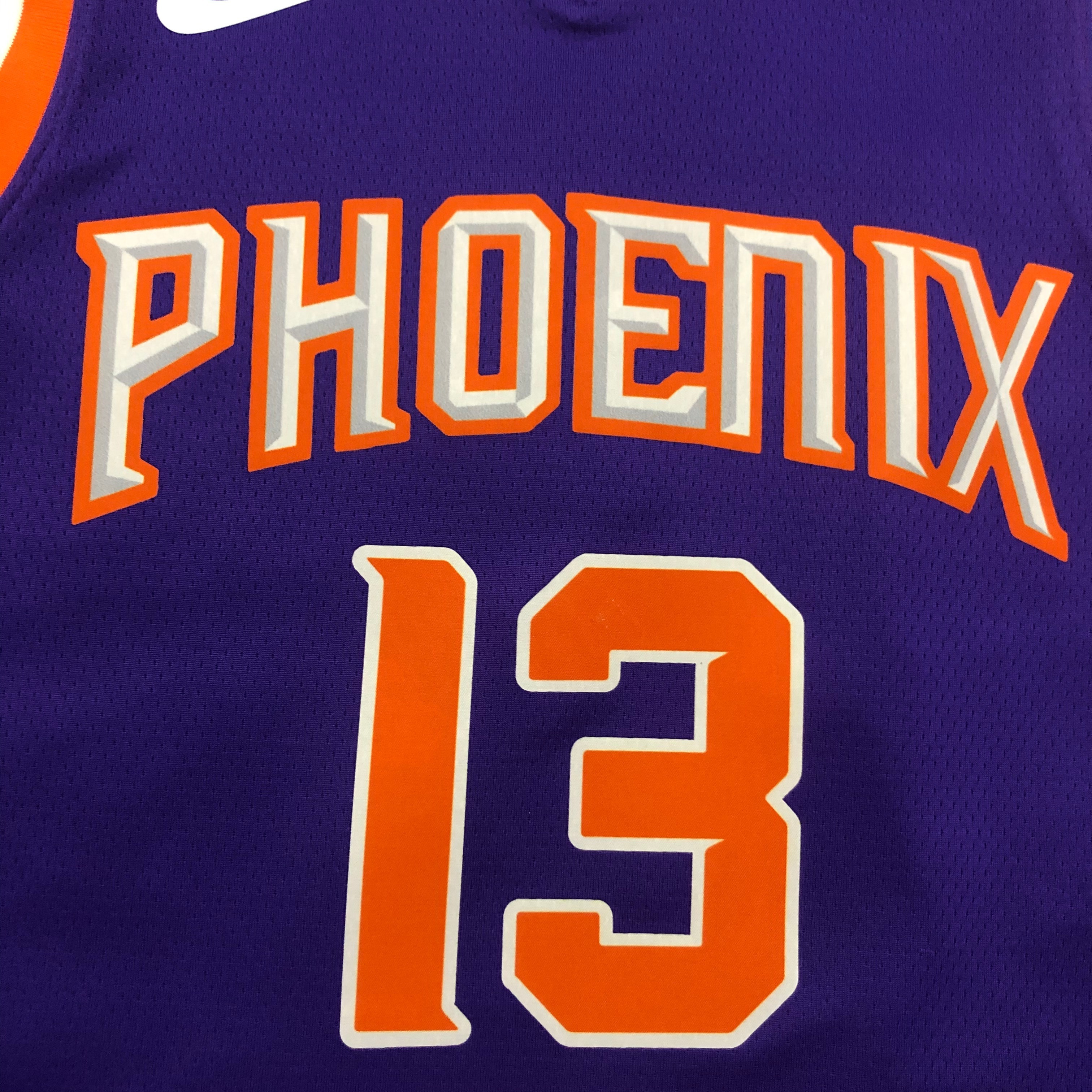 NBA Men Phoenix Suns Purple #13 NASH Jersey High Quality Name and Number Print - leoleo123123