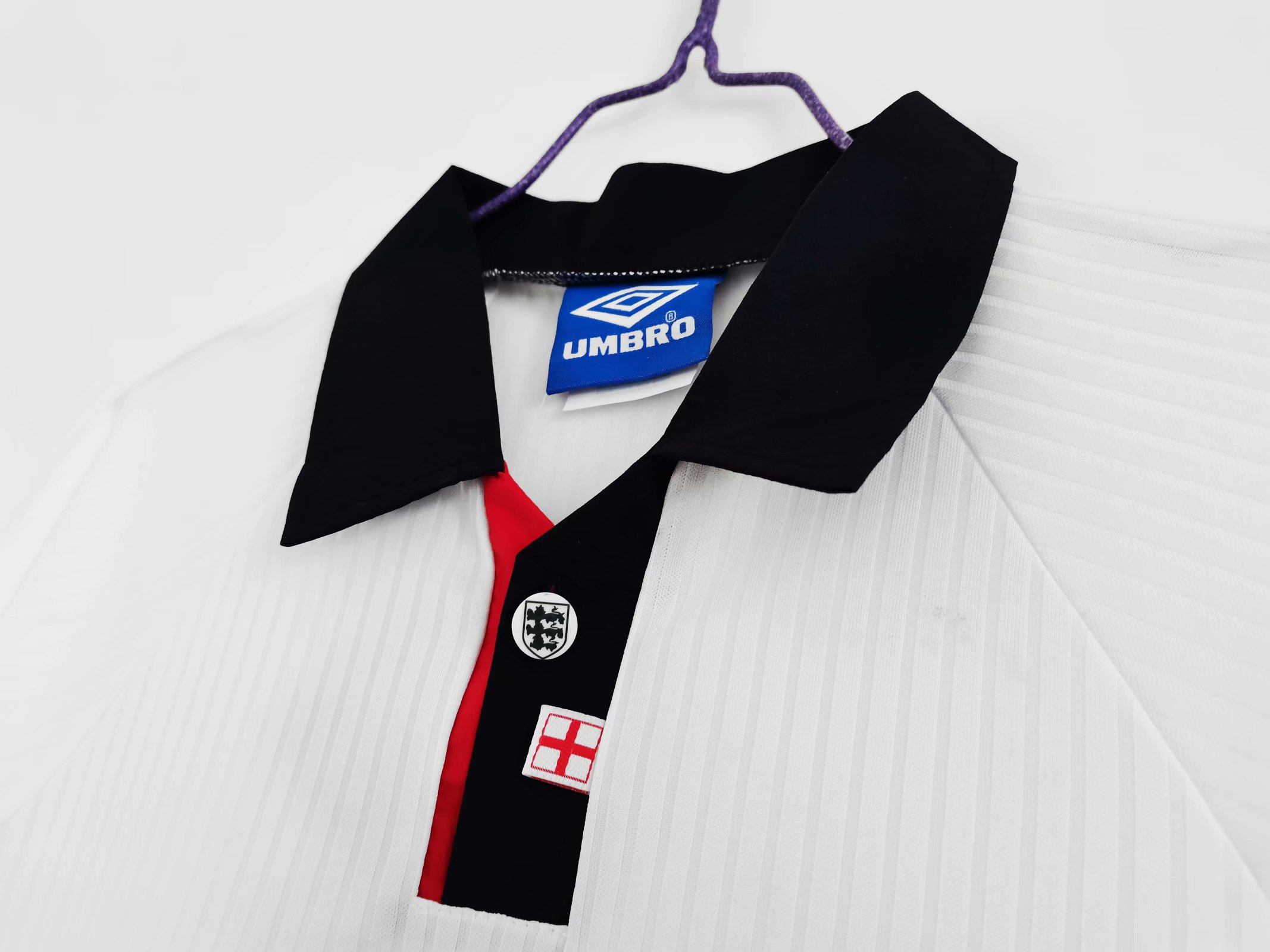 1998 England Home Retro Jersey - leoleo123123