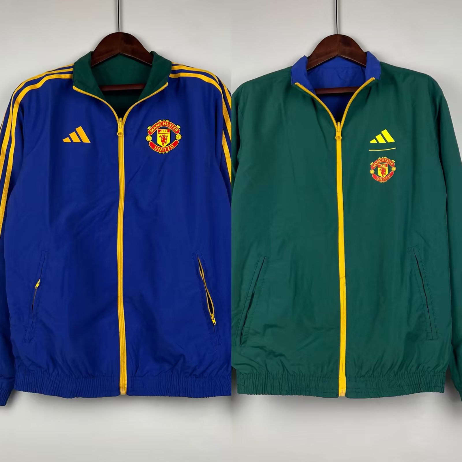 23/24 MAN United Windbreaker Jacket Thai Quality - leoleo123123
