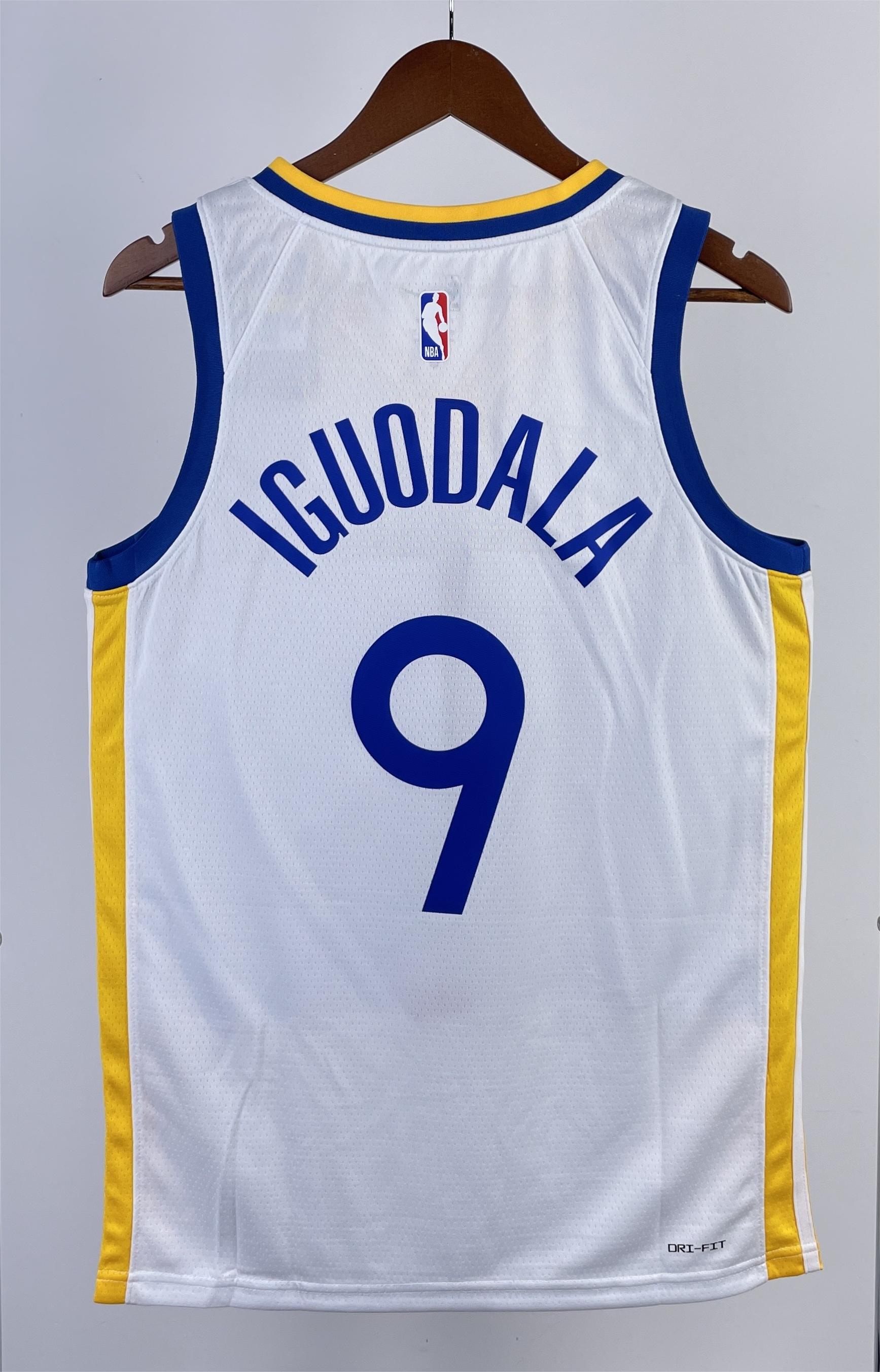 NBA Men 2023 Golden State Warriors White #9 IGUODALA Swingman Jersey - leoleo123123