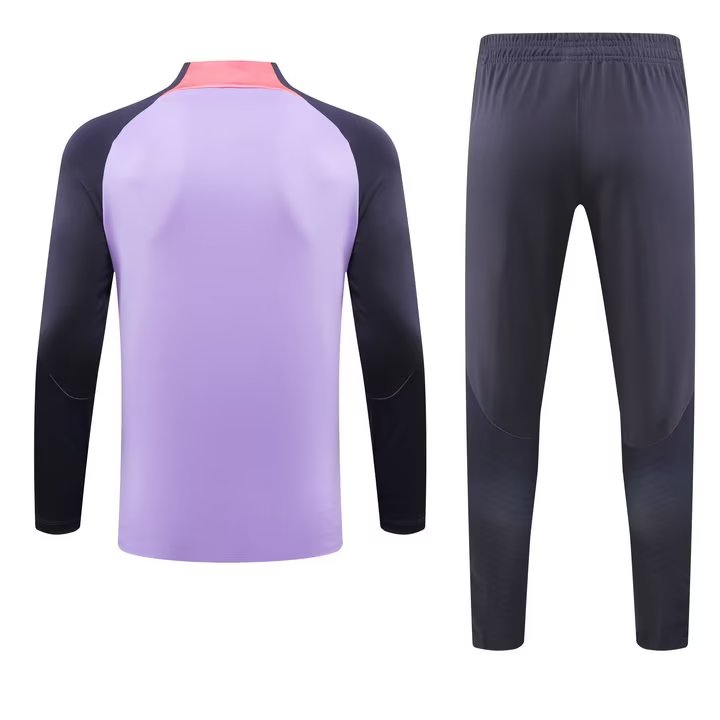 23/24 Liverpool Light Purple Sweater Tracksuit Thai Quality - leoleo123123