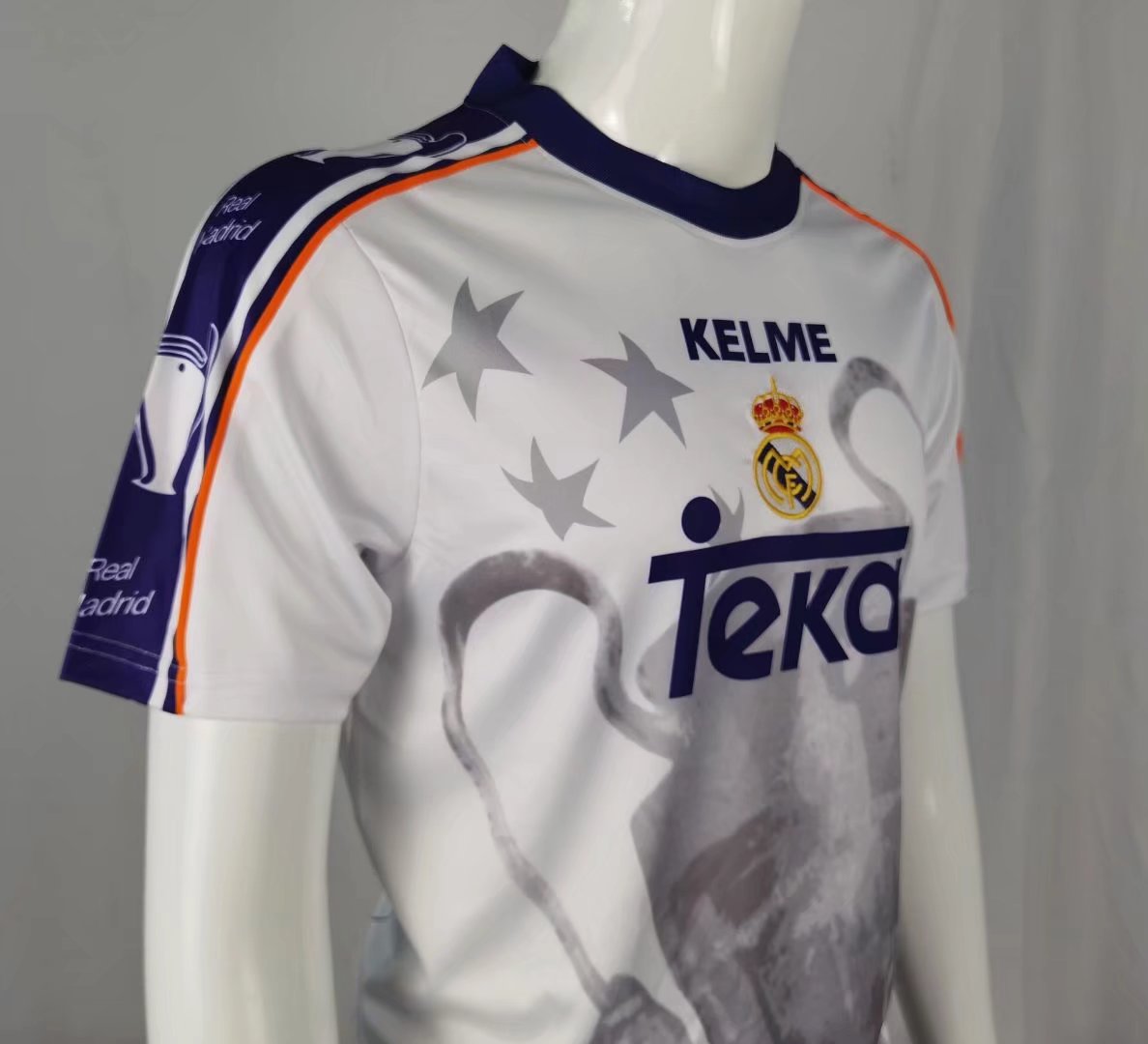 97/98 Real Madrid COPA EUROPA Retro Jersey - leoleo123123