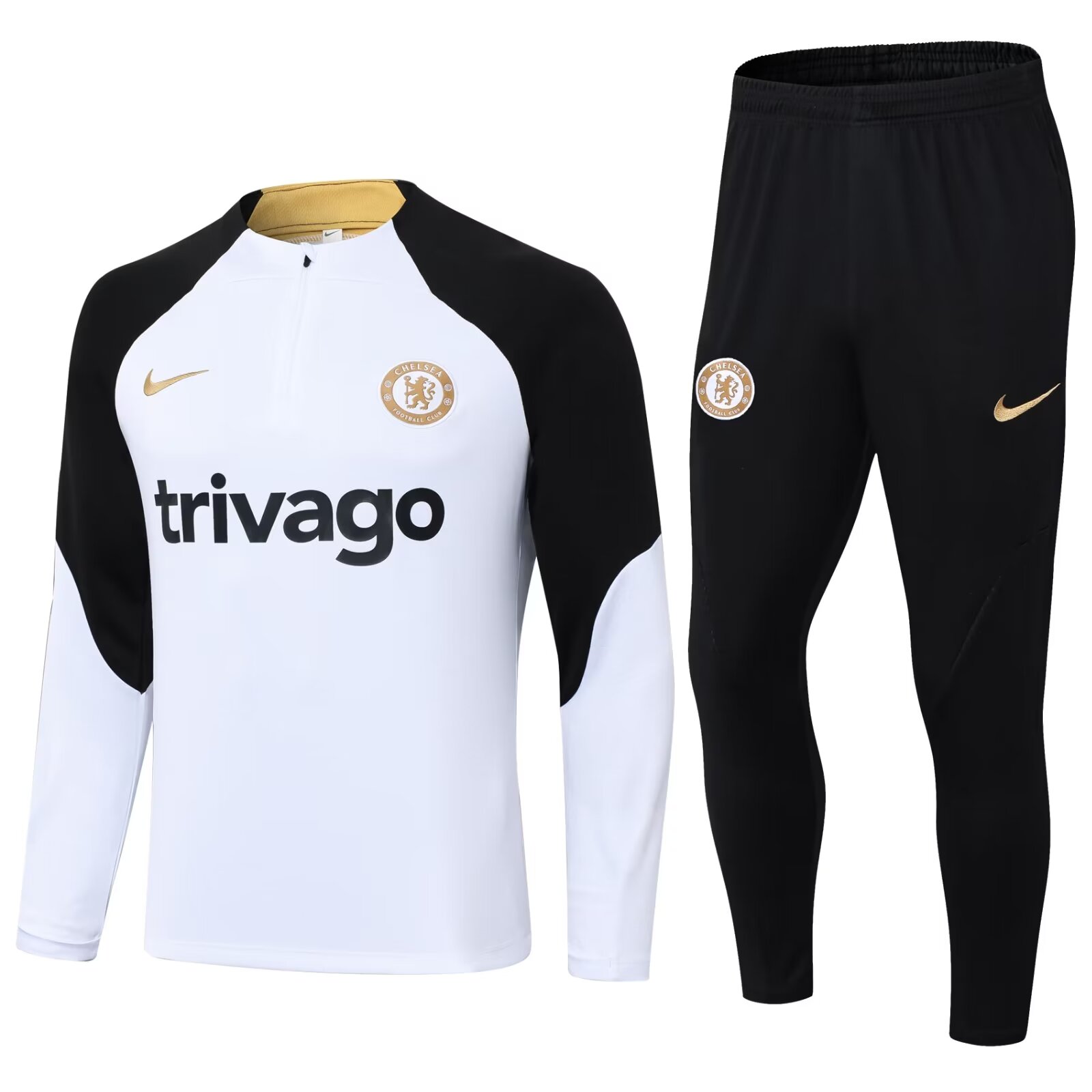 23/24 Chelsea White Sweater Tracksuit Thai Quality - leoleo123123
