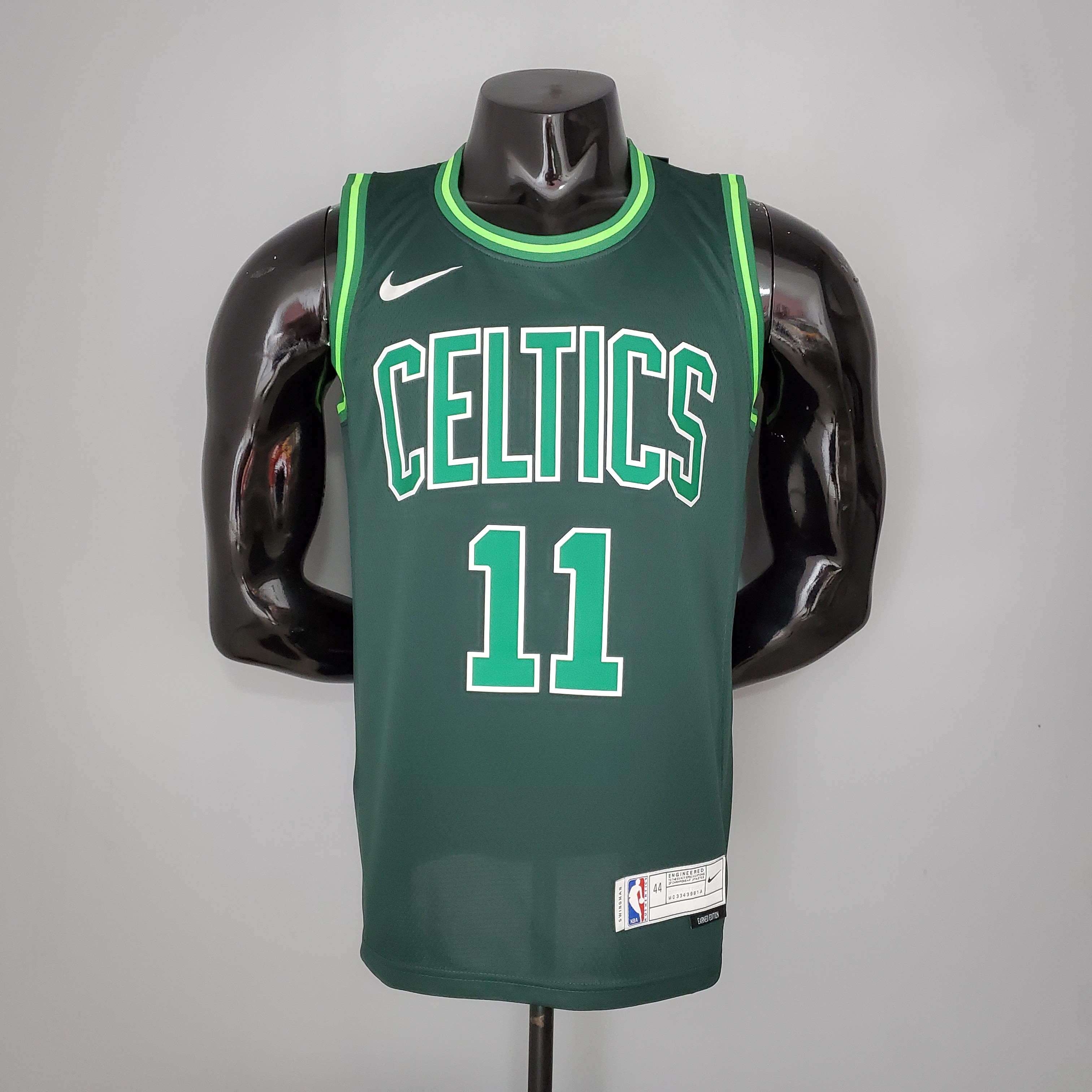 NBA Season 2021 Boston Celtics Dark Green Rewarding Version #11 IRVING Jersey High Quality Name and Number Print - leoleo123123
