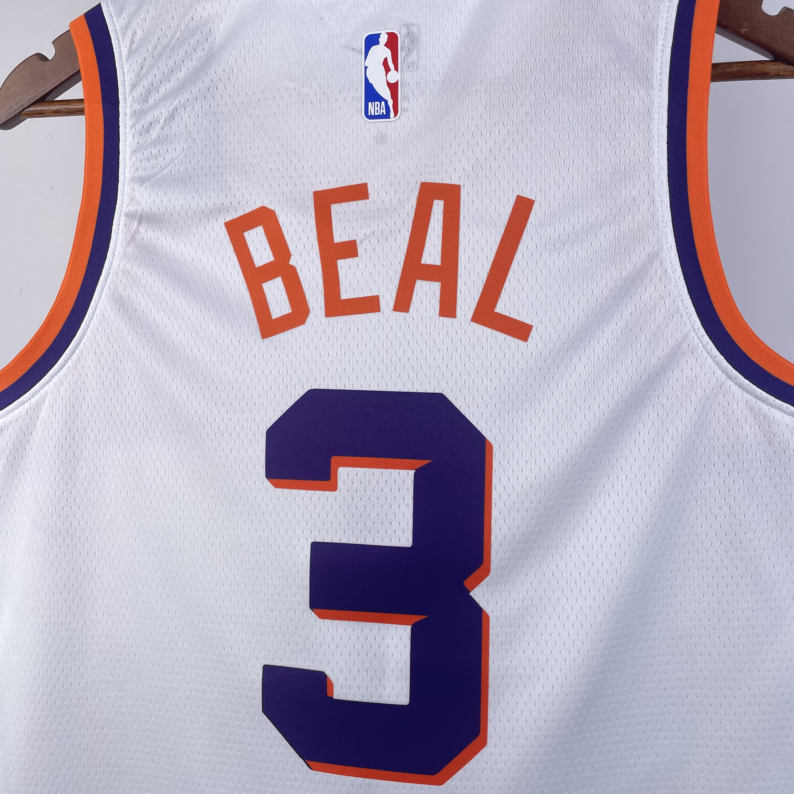NBA Men 2024 Phoenix Suns White #3 BEAL Jersey High Quality Name and Number Print - leoleo123123
