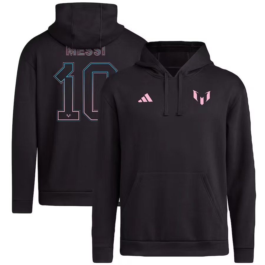 23/24 Miami Messi Black Jacket Tracksuit with Cap Thai Quality - leoleo123123