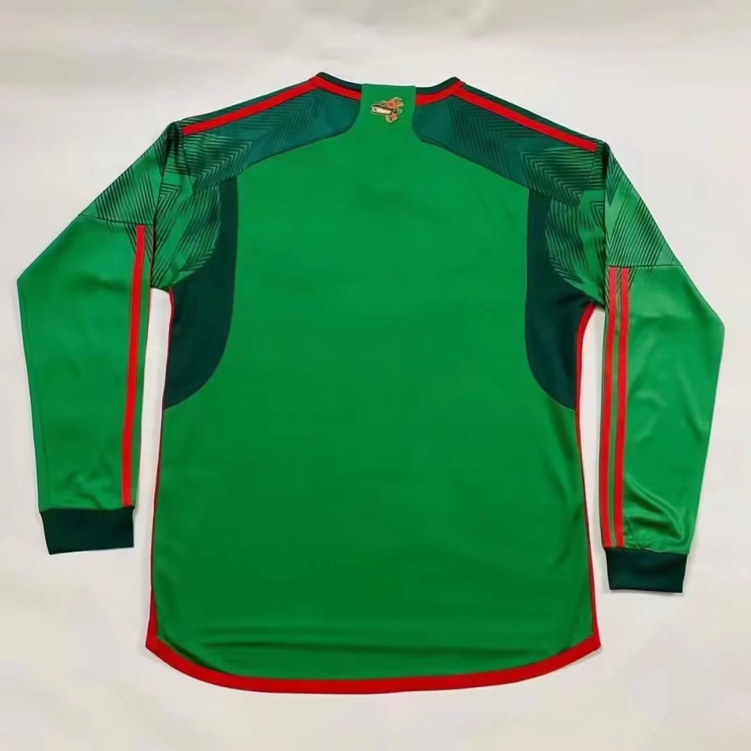 22/23 Mexico Home World Cup Jersey Long Sleeve Fans Version - leoleo123123