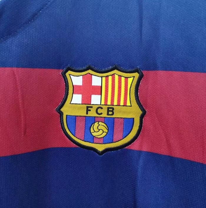 15-16 Barcelona Home Retro Jersey - leoleo123123