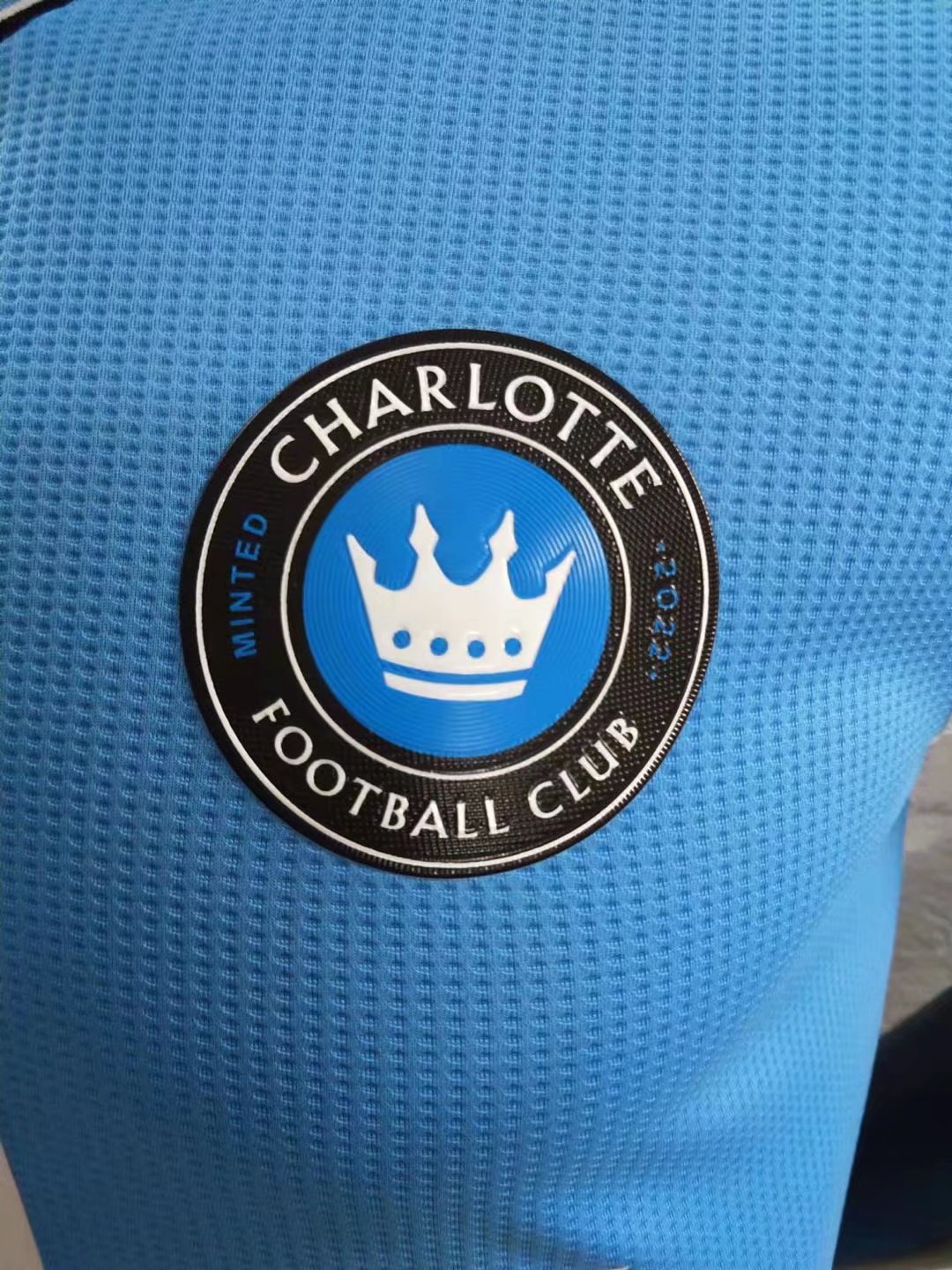 2022 Charlotte Home Blue Player Version Soccer Jersey - leoleo123123
