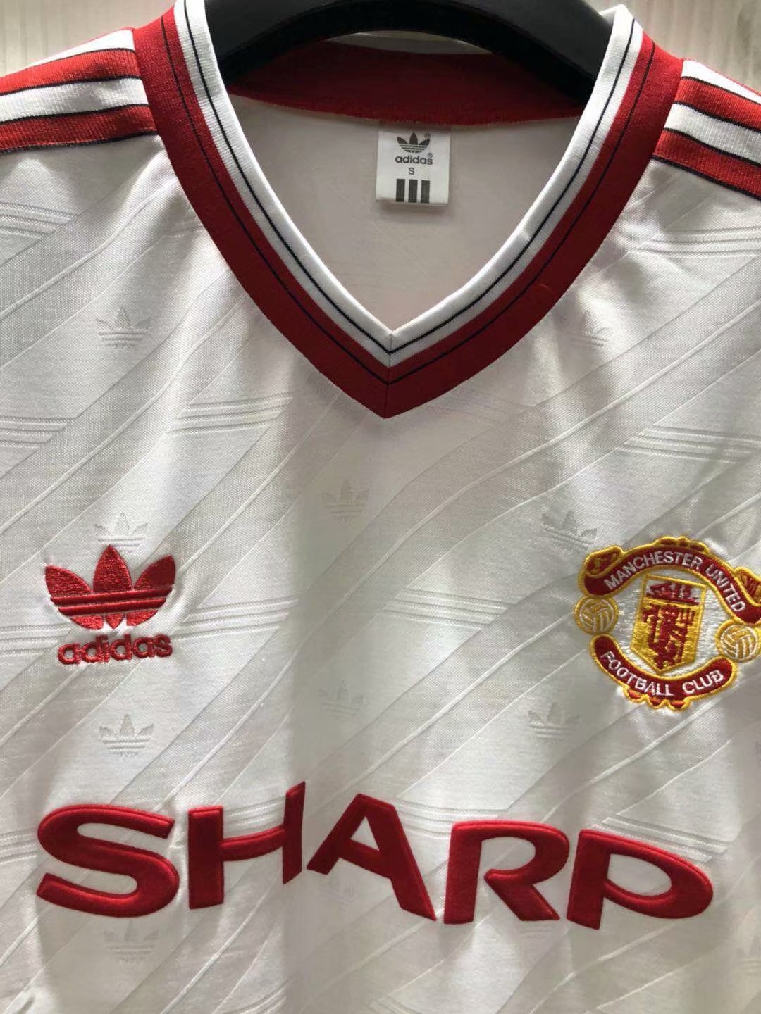 1986 Man United Away Retro Jersey - leoleo123123