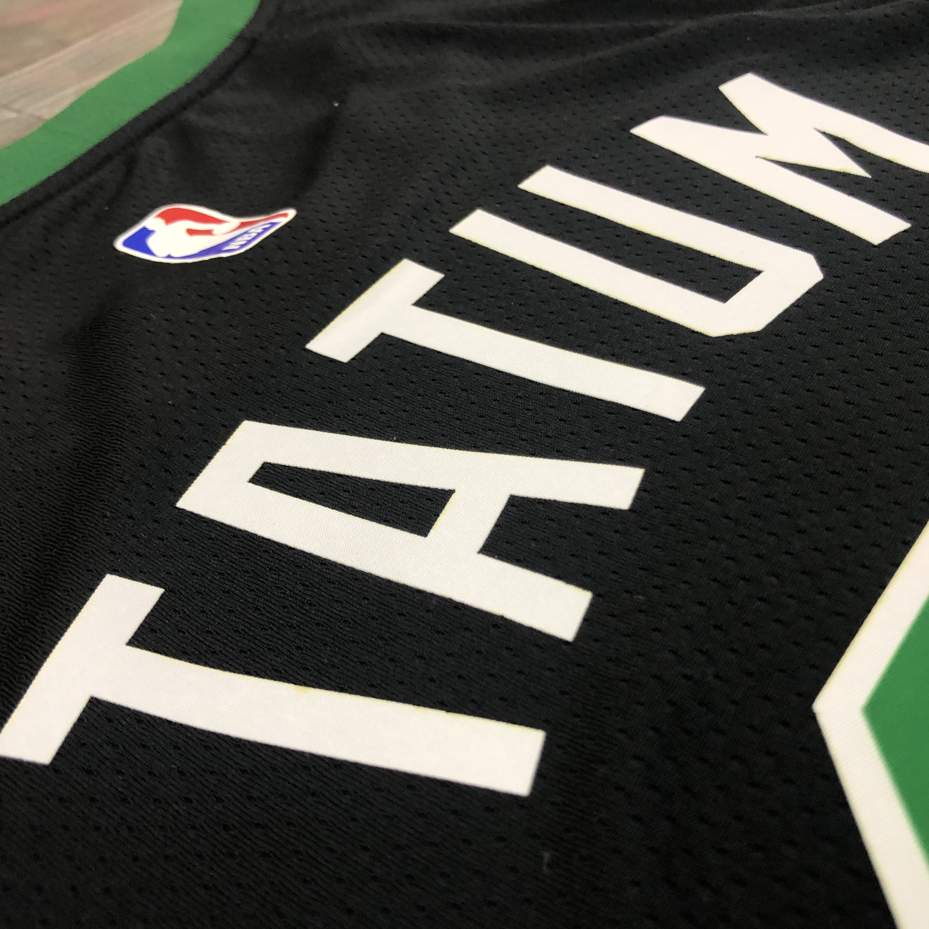 NBA Season 2021 Boston Celtics Black with Green Name #0 TATUM Jersey High Quality Name and Number Print - leoleo123123