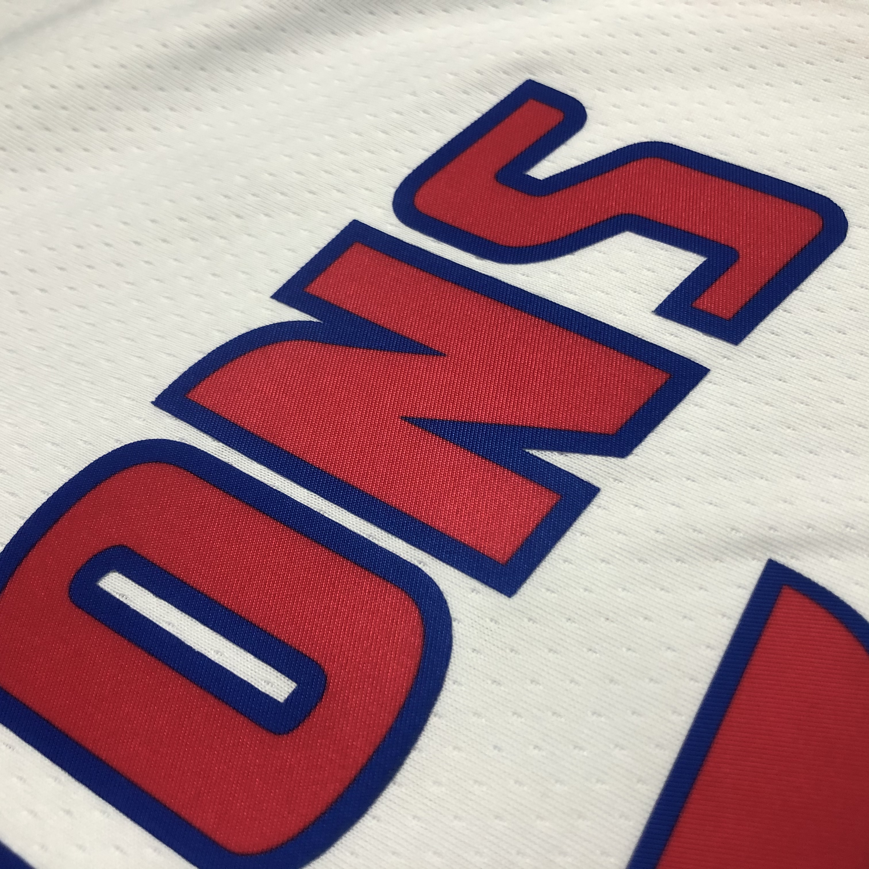 NBA 75th Anniversary Detroit Pistons White #25 ROSE Jersey High Quality Name and Number Print - leoleo123123