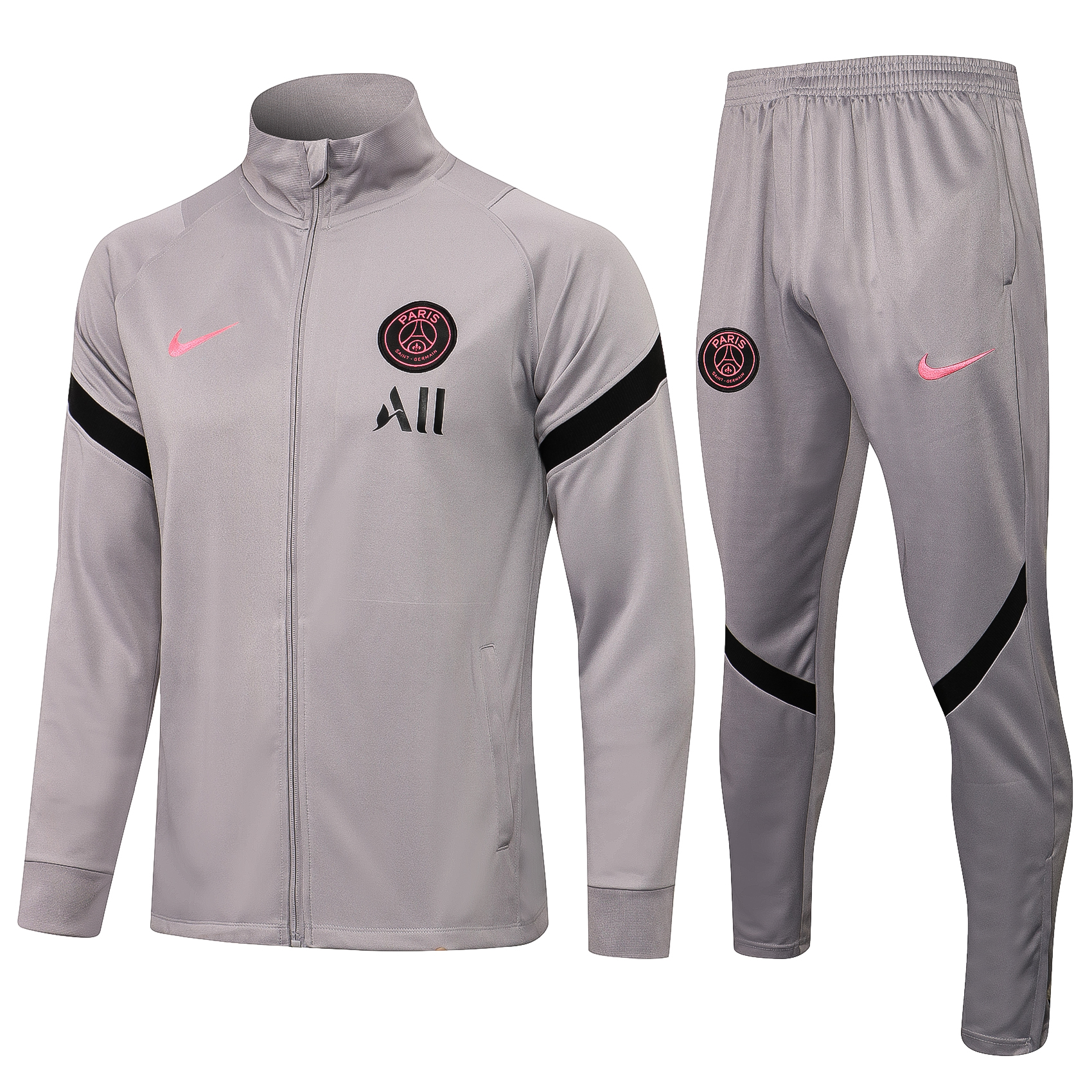 21-22 PSG Grey Tracksuit Thai Quality - leoleo123123