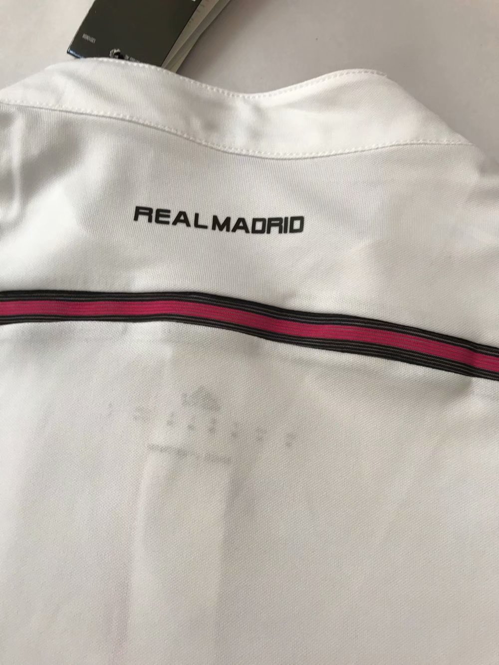 14-15 Real Madrid Home Retro Jersey Long Sleeve - leoleo123123
