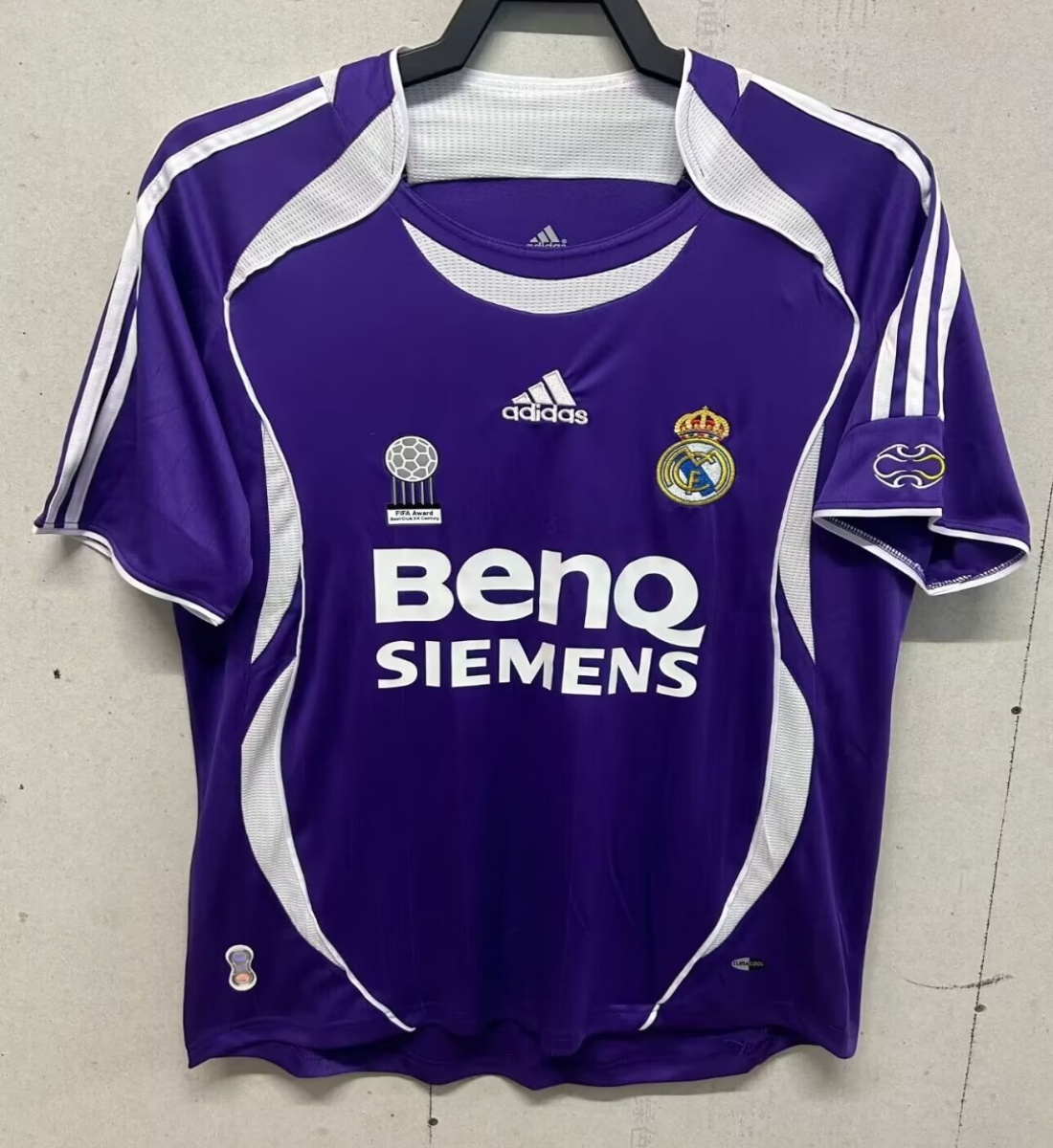 06/07 Real Madrid Away Retro Jersey - leoleo123123