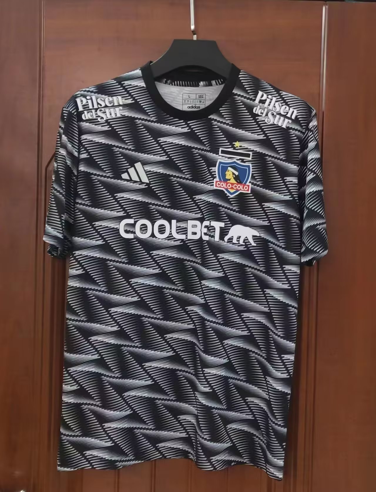 23/24 Colo-Colo Third Black Fans Soccer Jersey - leoleo123123