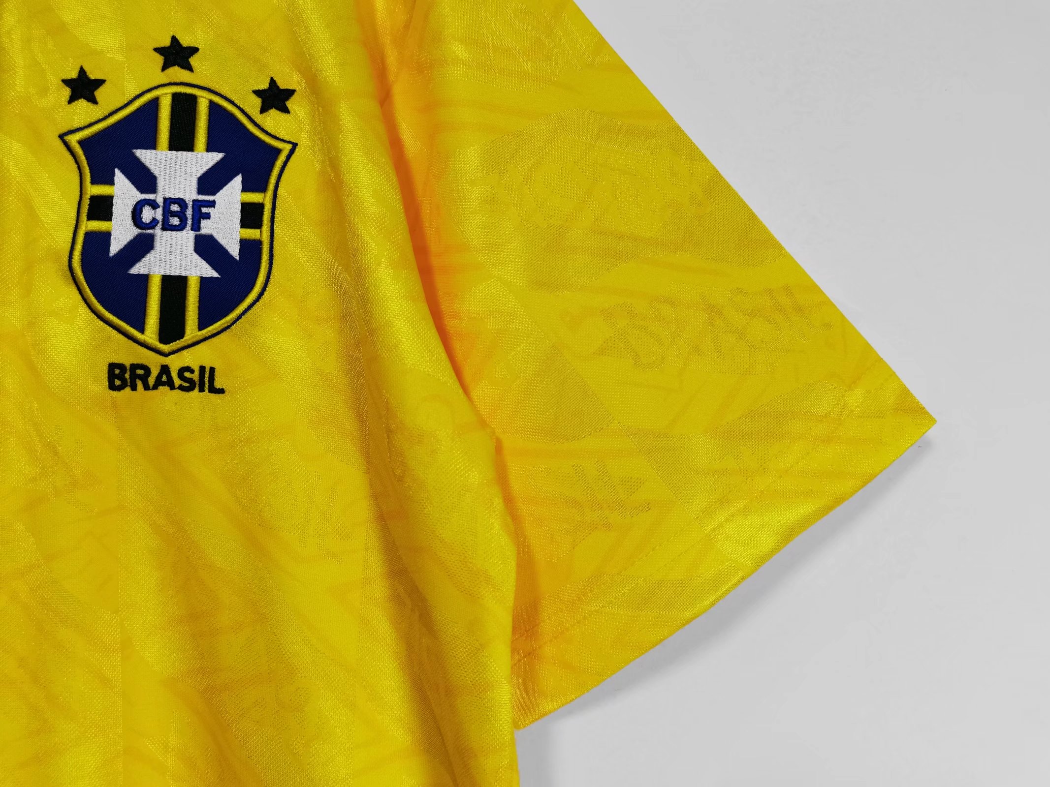 91/93 Brazil Home Retro Jersey - leoleo123123