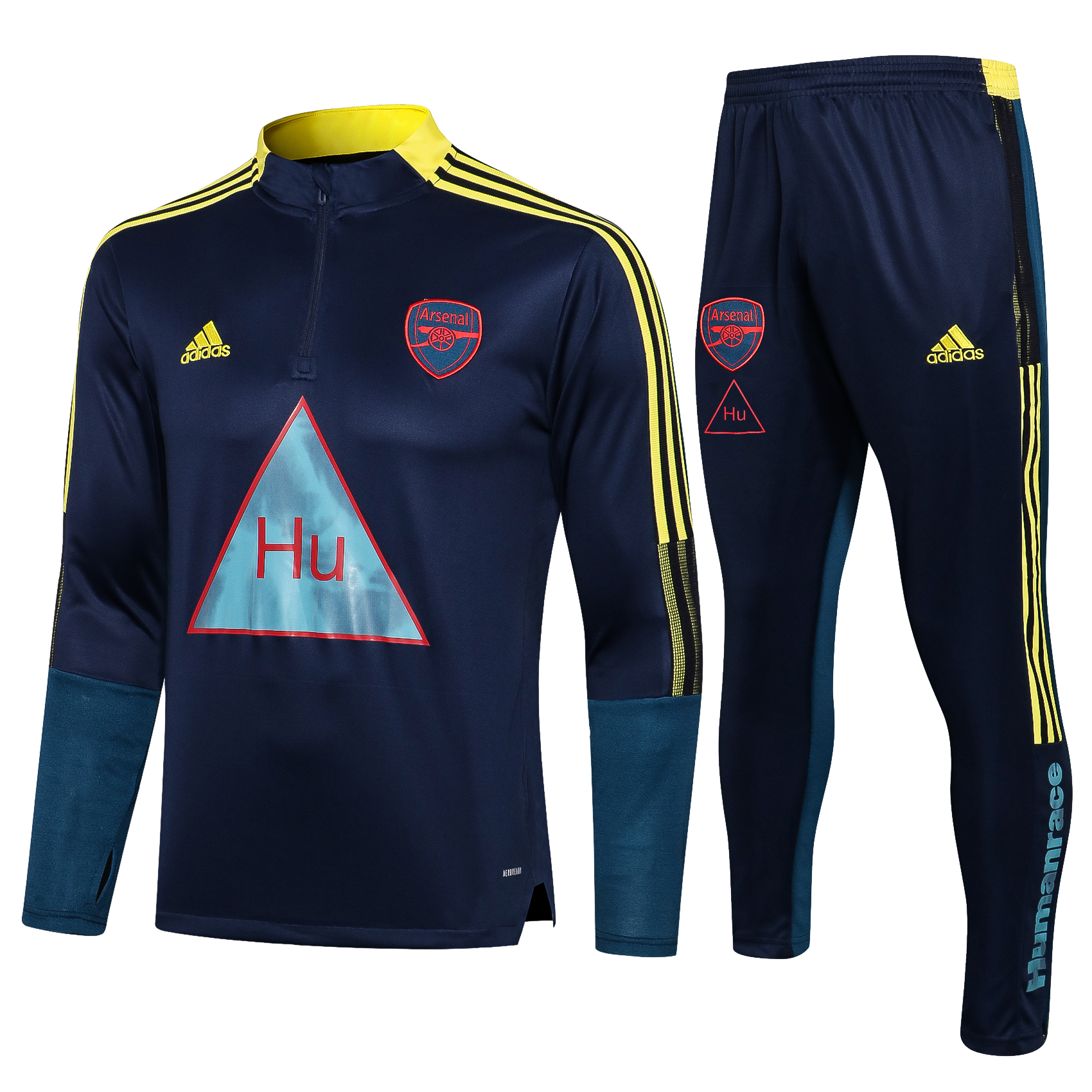 21-22 Arsenal Blue Sweater Tracksuit Thai Quality - leoleo123123