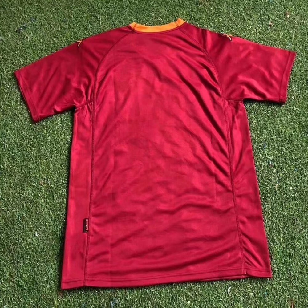 00/01 Roma Home Retro Jersey - leoleo123123