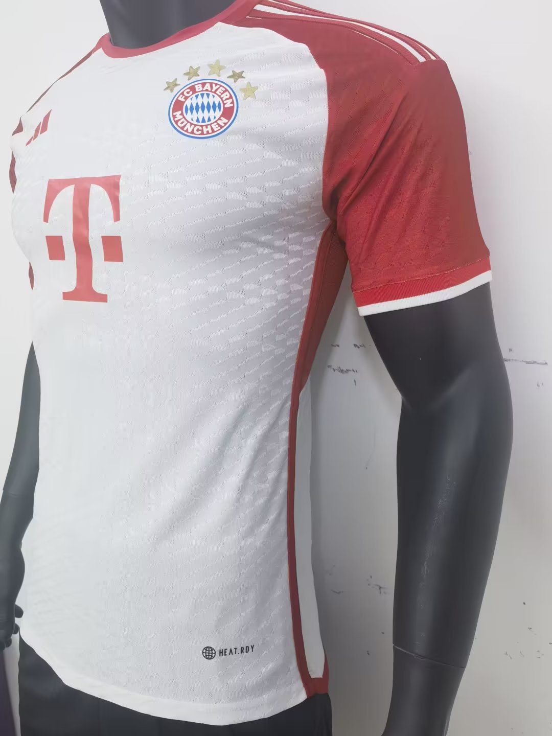 23/24 Bayern Munich White Jersey Player Version 1:1 Quality - leoleo123123