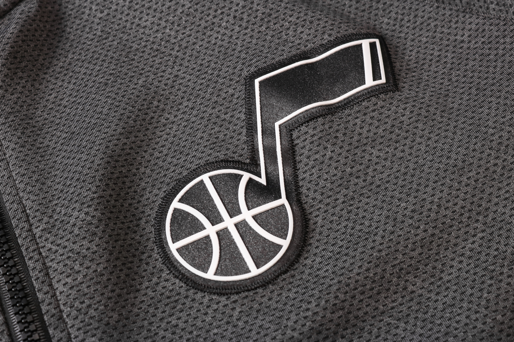 NBA Utah Jazz Dark Grey with Cap Jacket Tracksuit High Quality - leoleo123123