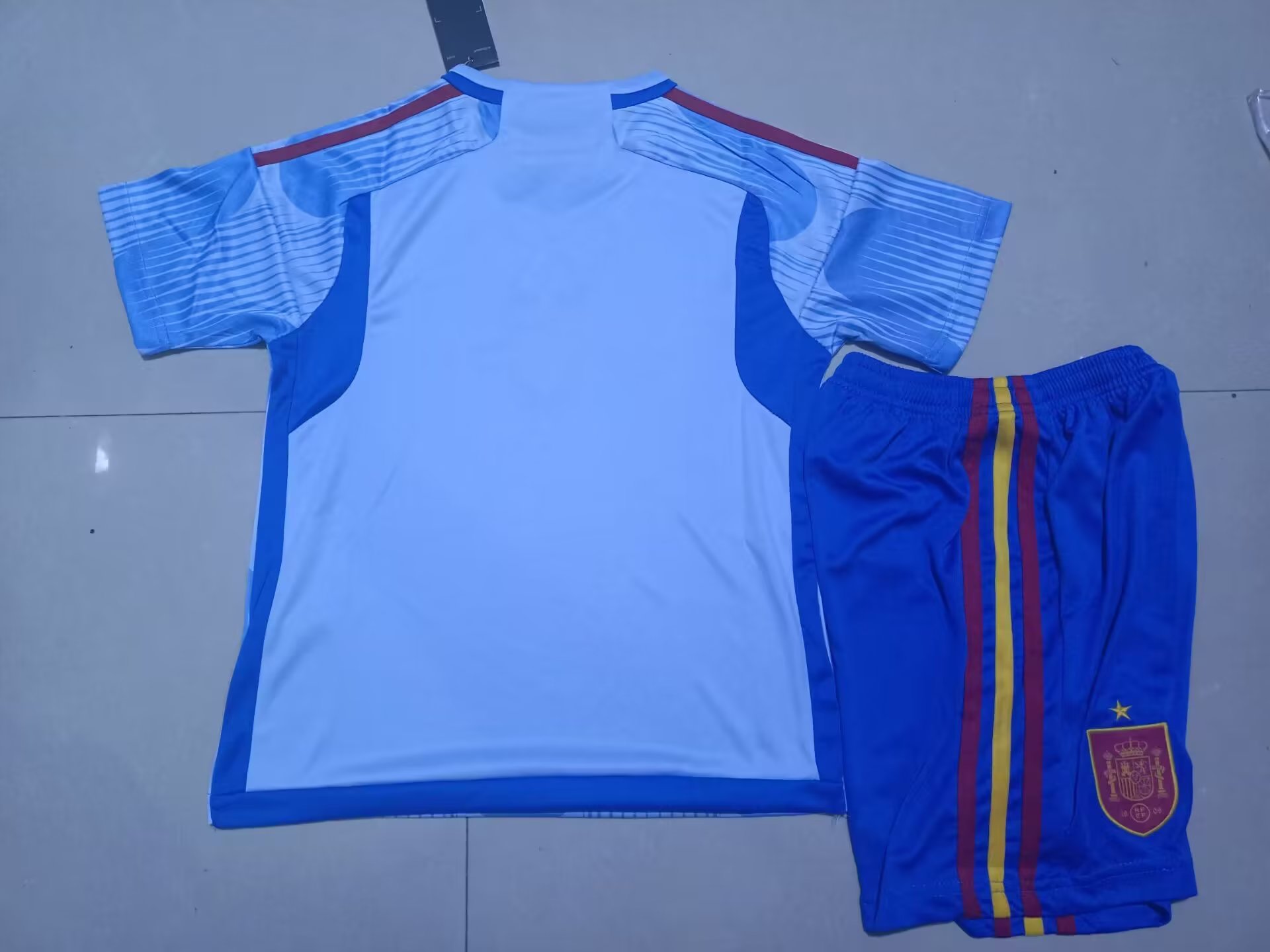 22/23 Spain Away Kids World Cup Jersey - leoleo123123