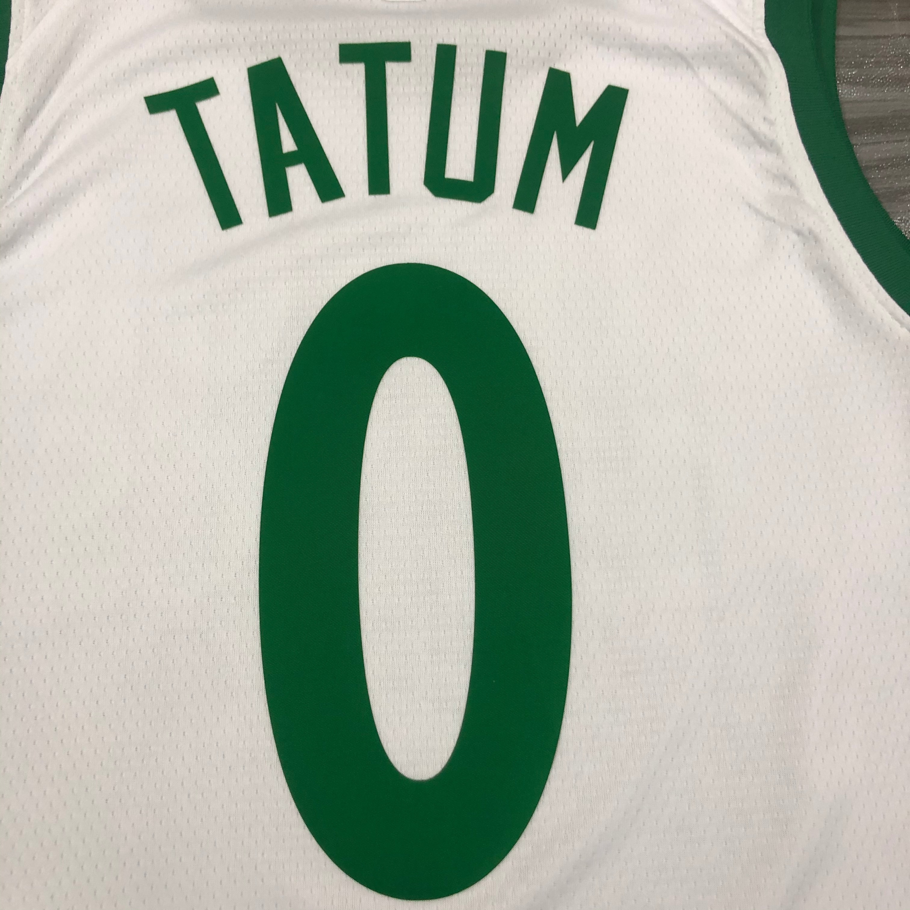 NBA Season 2021 Boston Celtics White City #0 TATUM Jersey High Quality Name and Number Print - leoleo123123