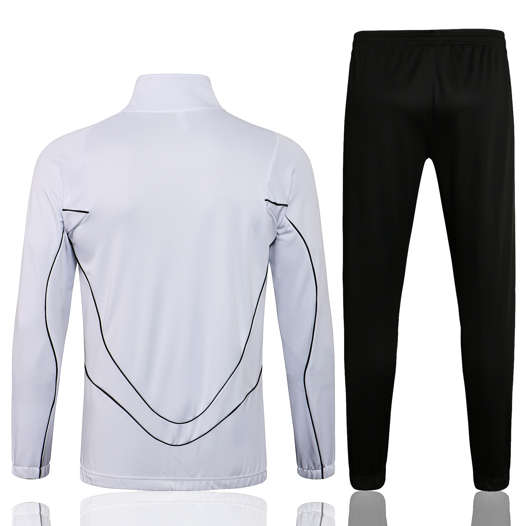 21-22 PSG White Jacket with Jordan Logo Tracksuit Thai Quality - leoleo123123