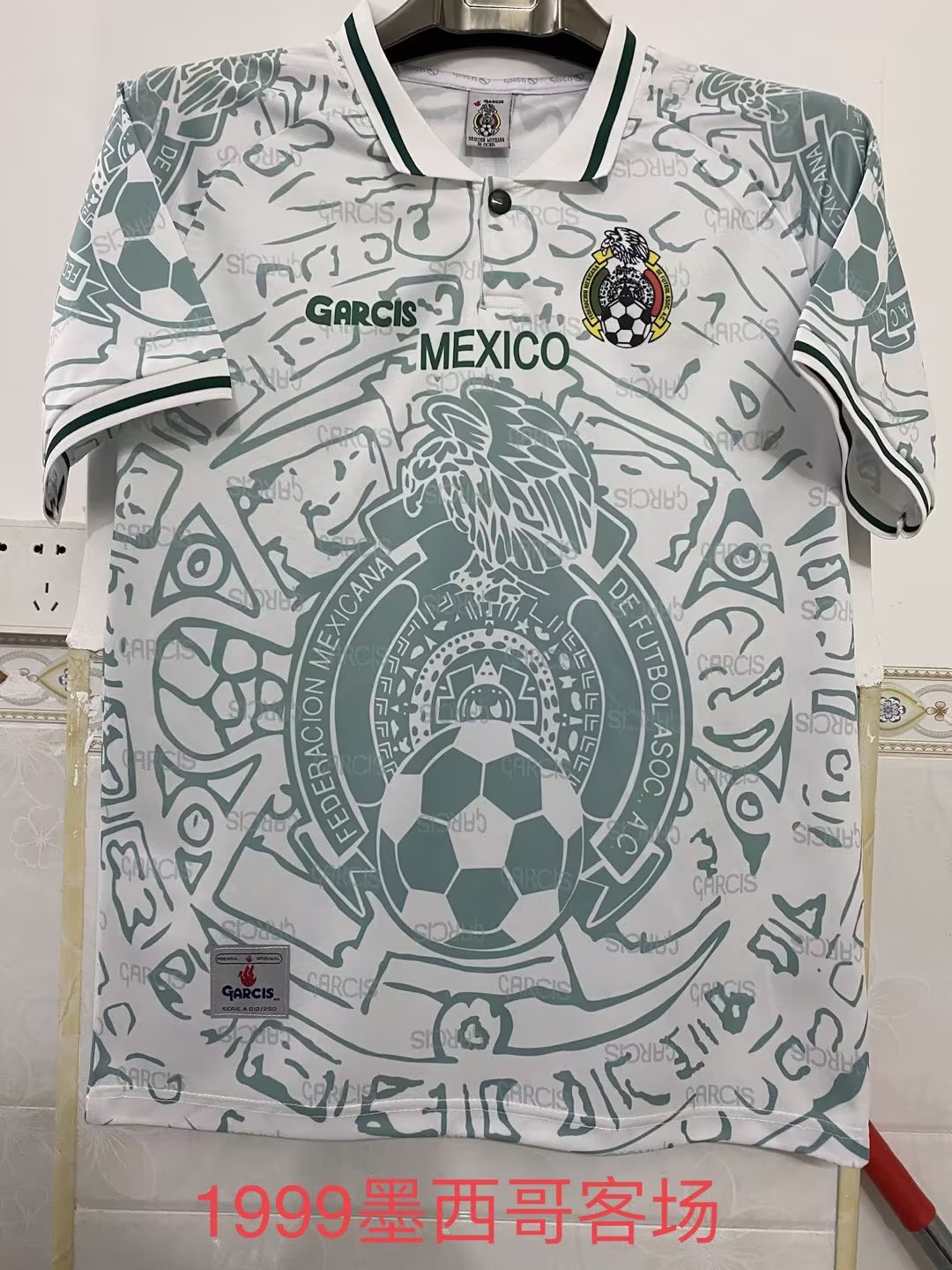 1999 Mexico Away Retro Jersey Fans Version - leoleo123123