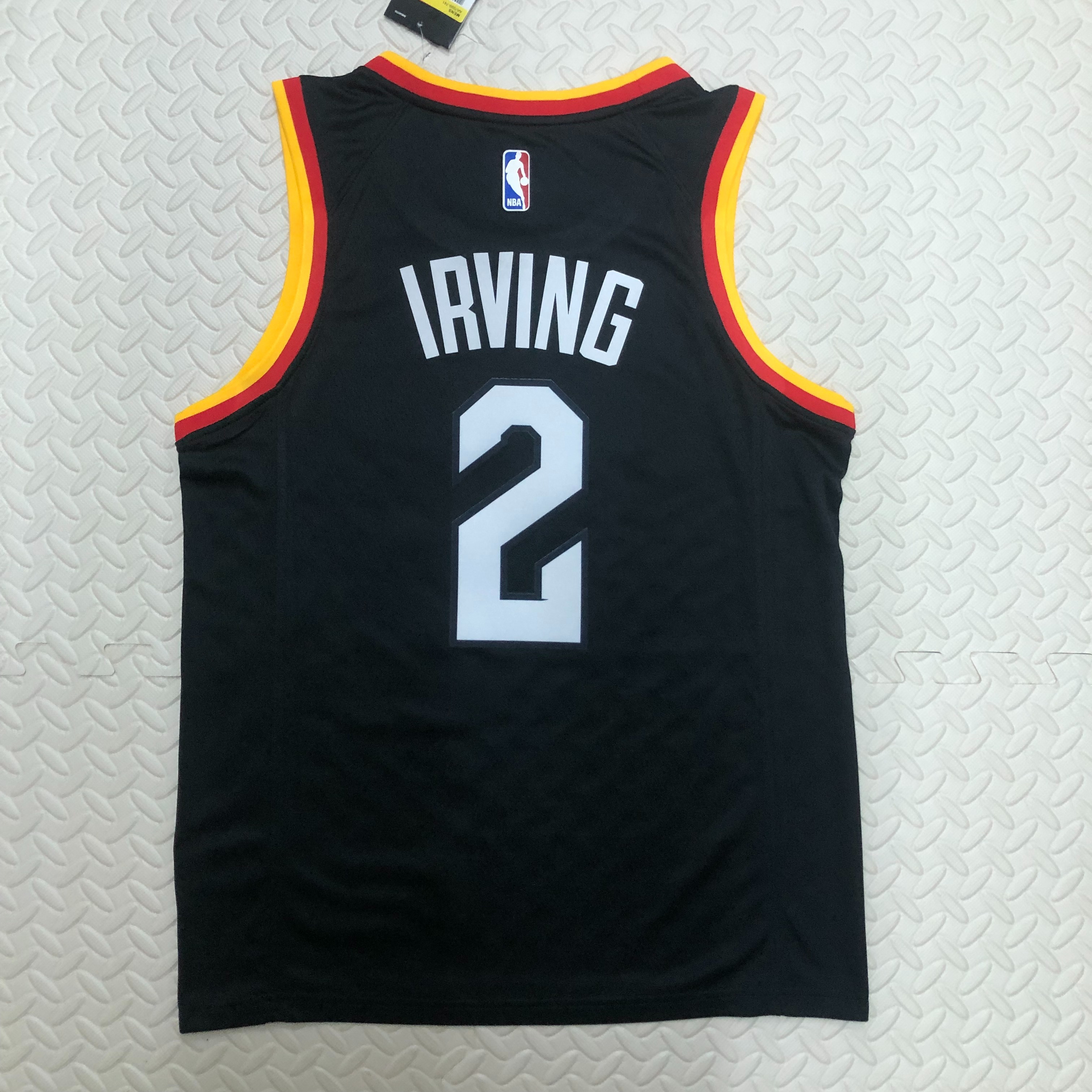 NBA Season 2021 Men Cleveland Cavaliers Black #2 IRVING Jersey High Quality Name and Number Print - leoleo123123
