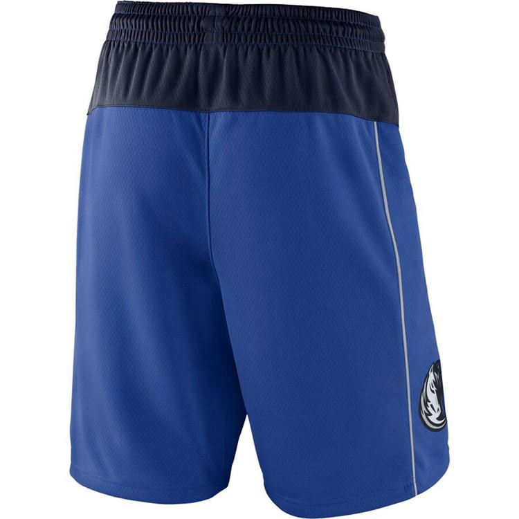 NBA Men Dallas Mavericks Blue Pant Short High Quality Name and Number Print - leoleo123123