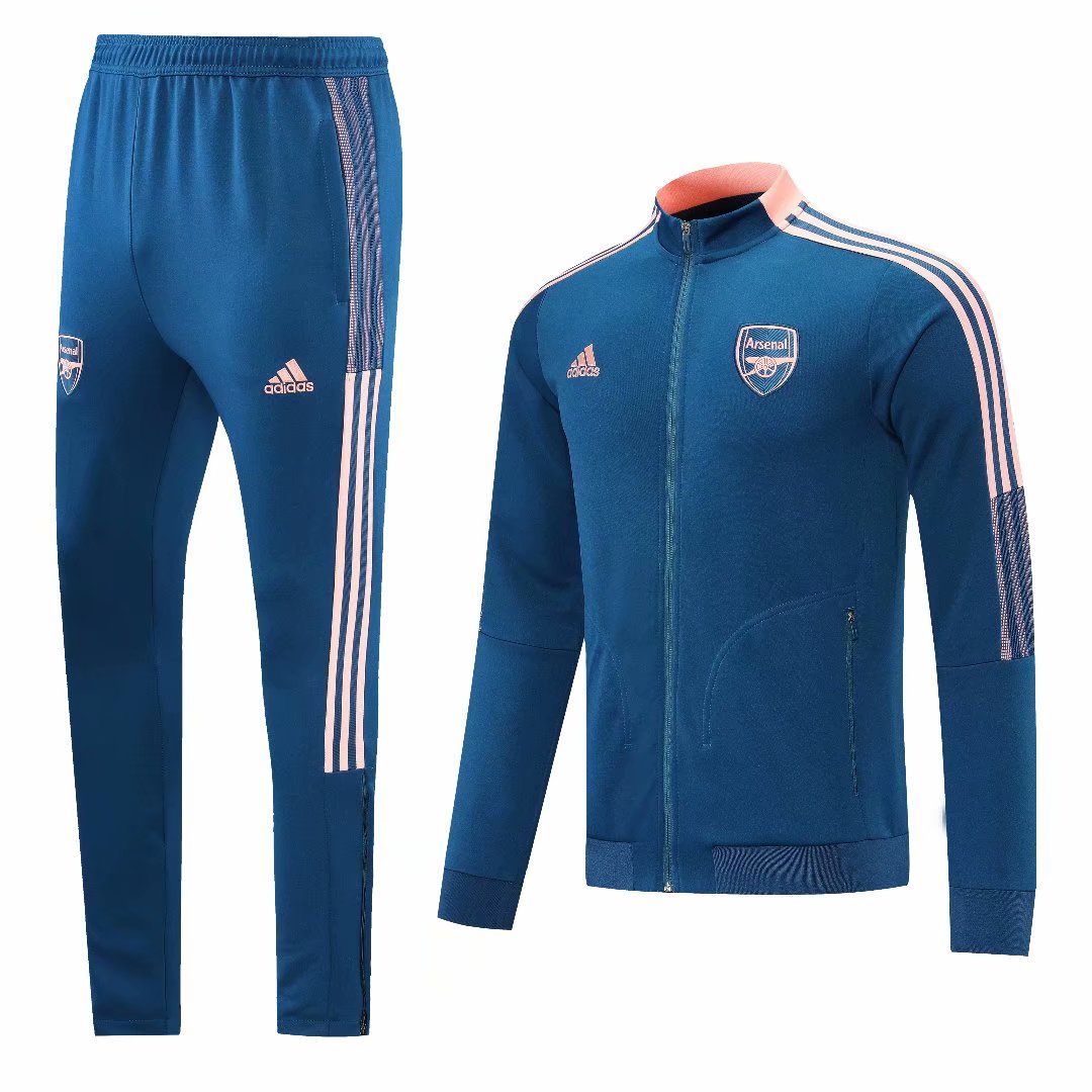 21/22 Arsenal Blue Jacket Tracksuit Thai Quality - leoleo123123
