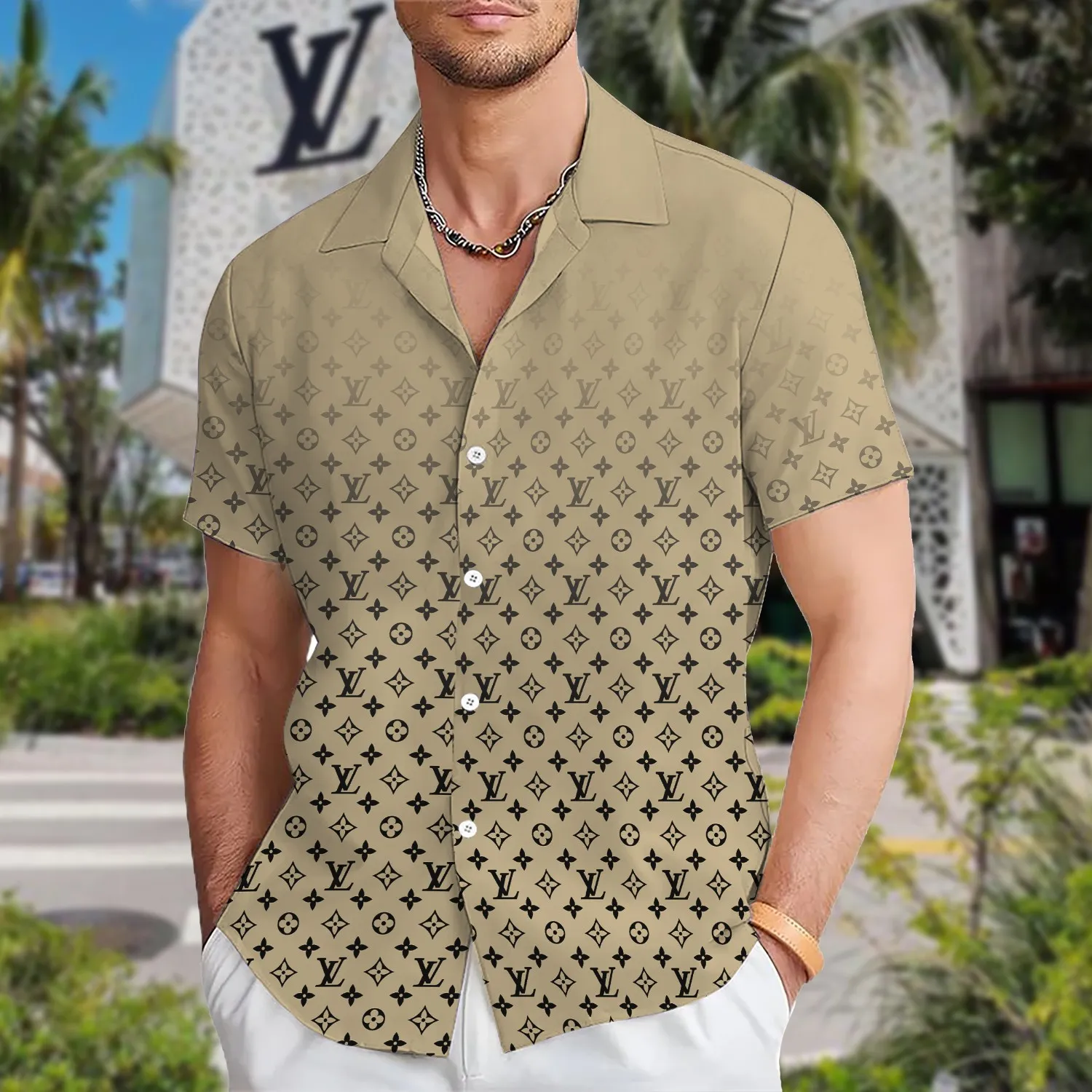 [PREMIUM] LOUIS VUITTON Hawaii Shirt HOT Summer 2024 LUX-CY-0000DFELUETP - leoleo123123