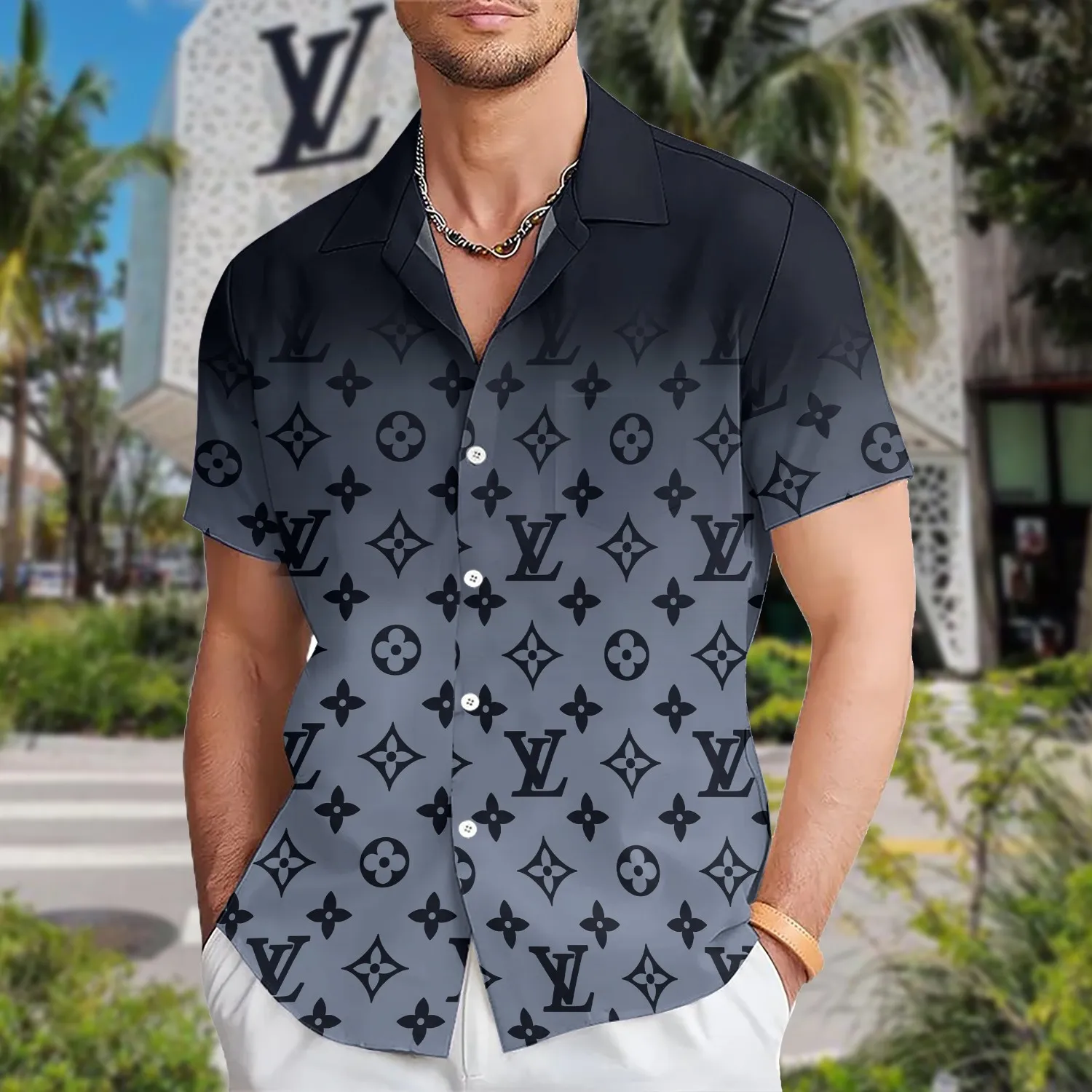 [PREMIUM] LOUIS VUITTON Hawaii Shirt HOT Summer 2024 LUX-CY-0000IGNU99GH - leoleo123123