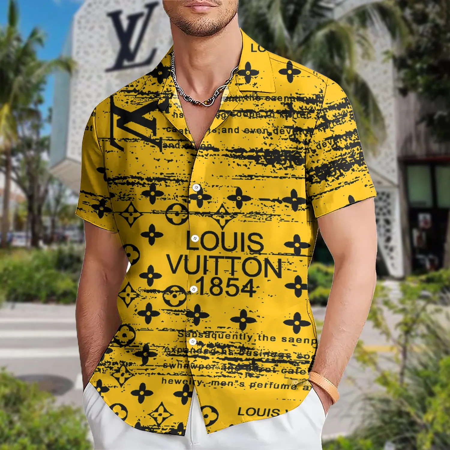 [PREMIUM] LOUIS VUITTON Hawaii Shirt HOT Summer 2024 LUX-CY-0000OA6E8LIW - leoleo123123