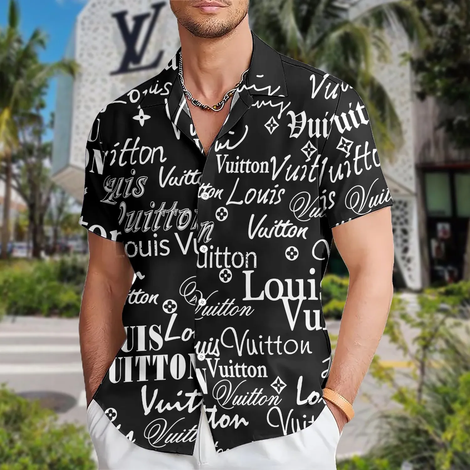 [PREMIUM] LOUIS VUITTON Hawaii Shirt HOT Summer 2024 LUX-CY-0000DTLPJGSL - leoleo123123