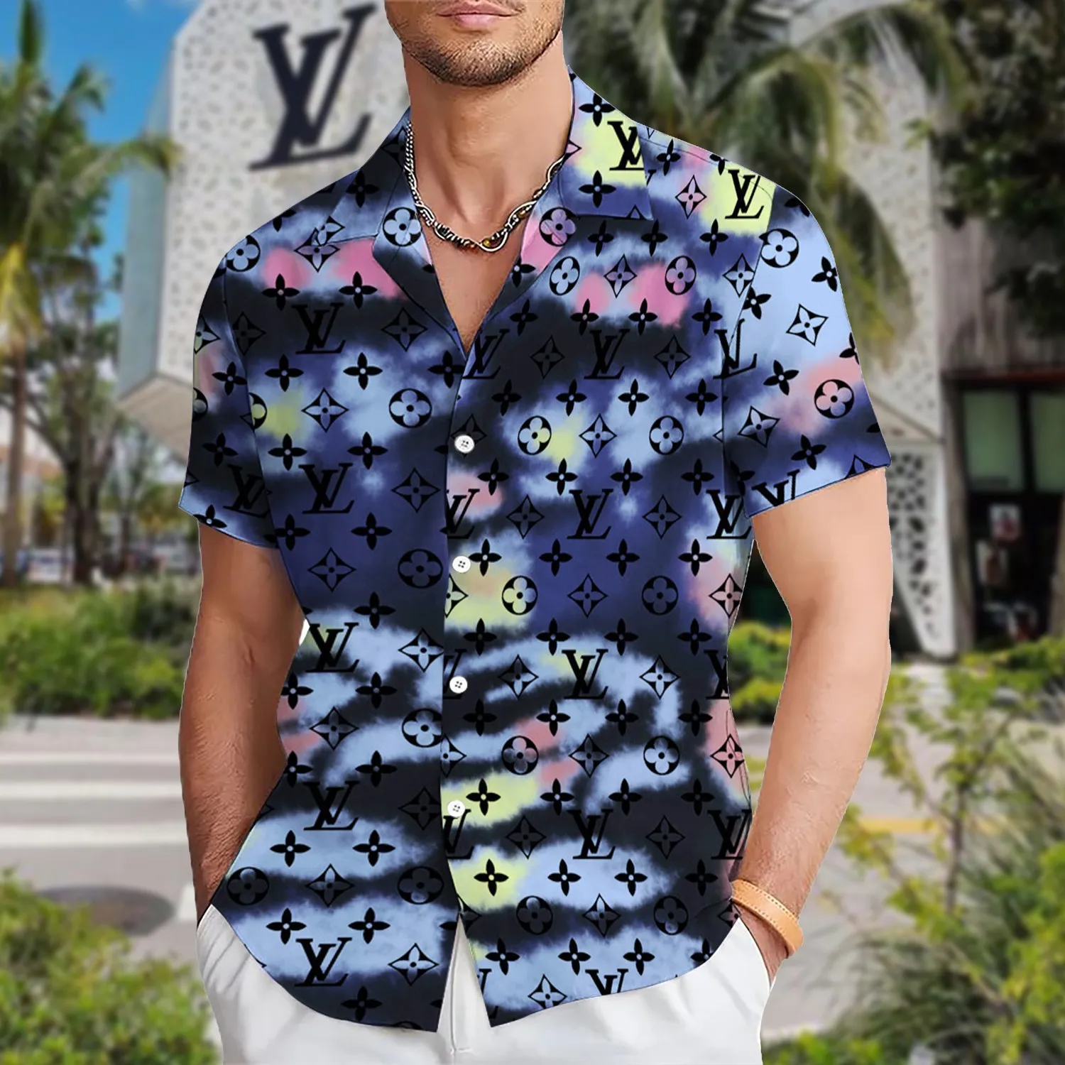 [PREMIUM] LOUIS VUITTON Hawaii Shirt HOT Summer 2024 LUX-CY-0000PXHA8KGW - leoleo123123