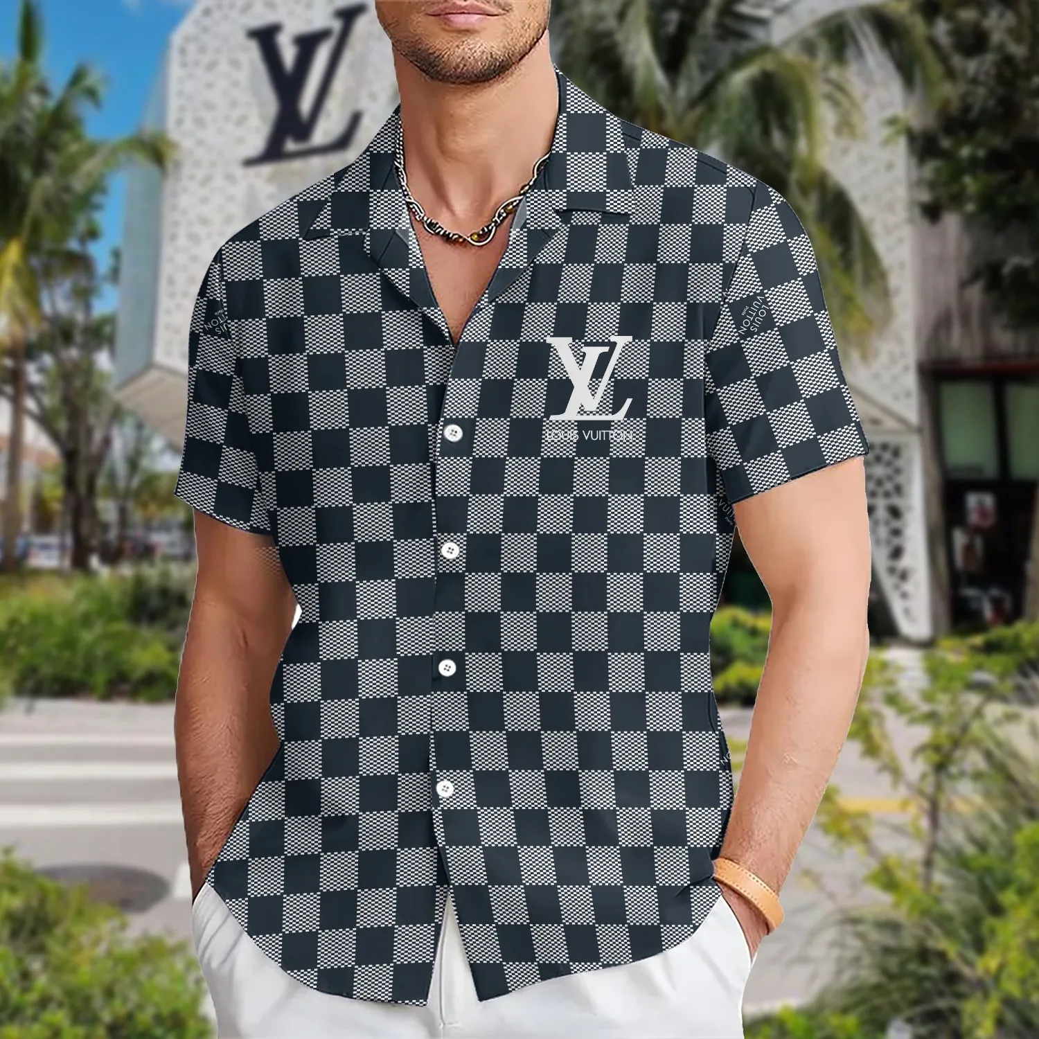 [PREMIUM] LOUIS VUITTON Hawaii Shirt HOT Summer 2024 LUX-CY-0000BKNYCDLW - leoleo123123