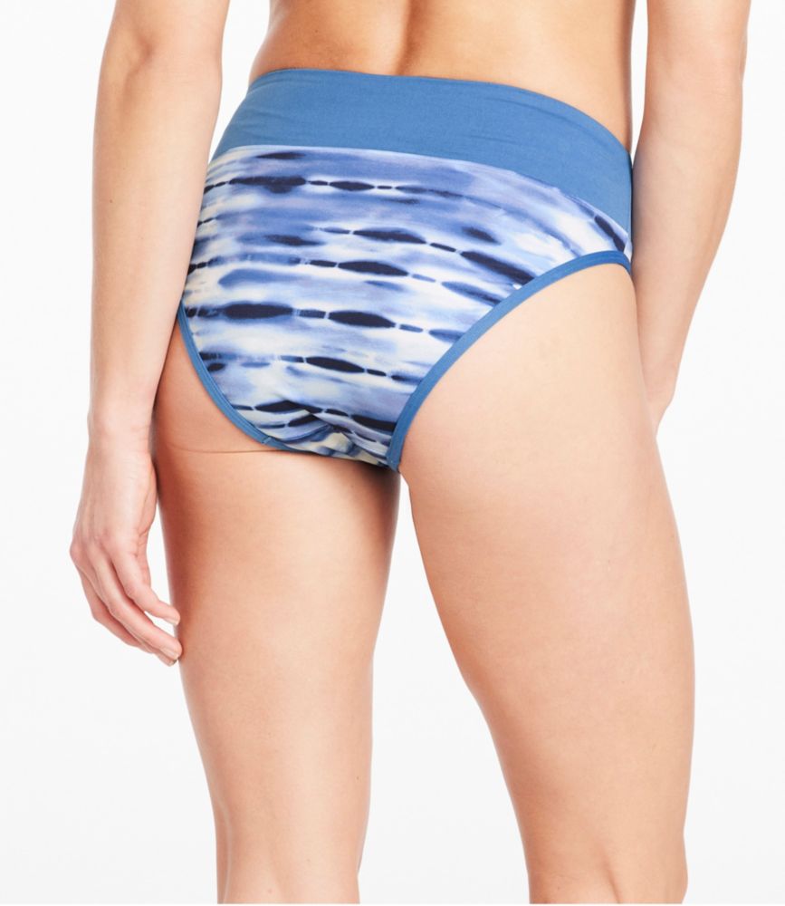 Women's New Currents Swimwear, Mid-Rise Brief Print - leoleo123123