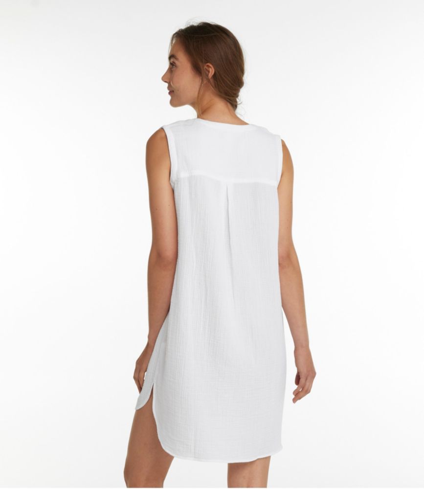 Women's Cloud Gauze Cover-Up Dress - leoleo123123