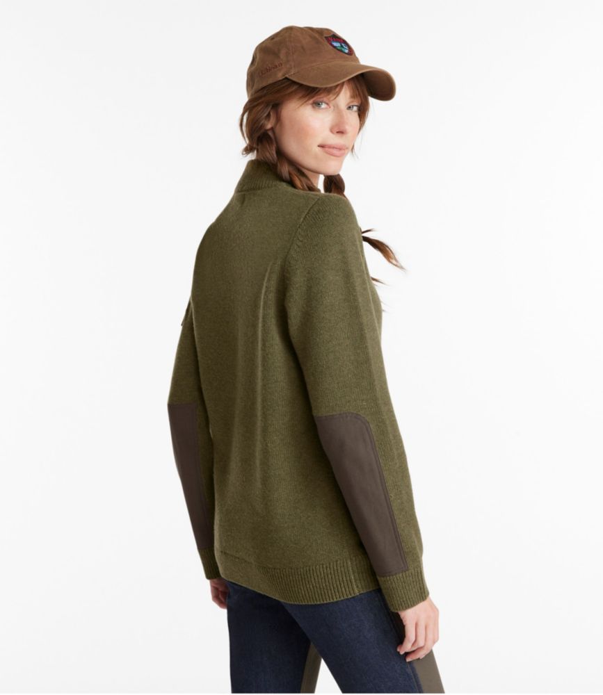 Women's Maine Guide Mock Crew Sweater - leoleo123123