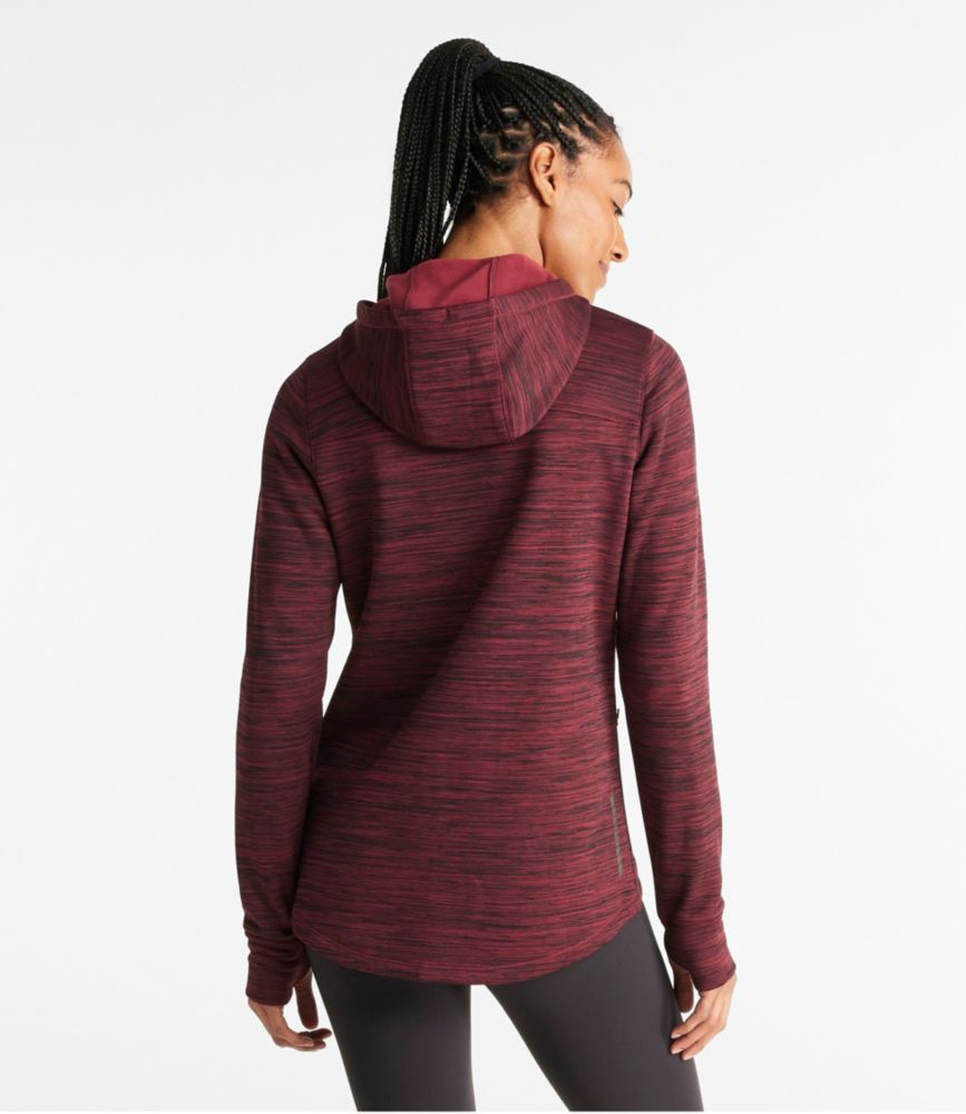 Women's PrimaLoft ThermaStretch Fleece, Full-Zip Hoodie - leoleo123123