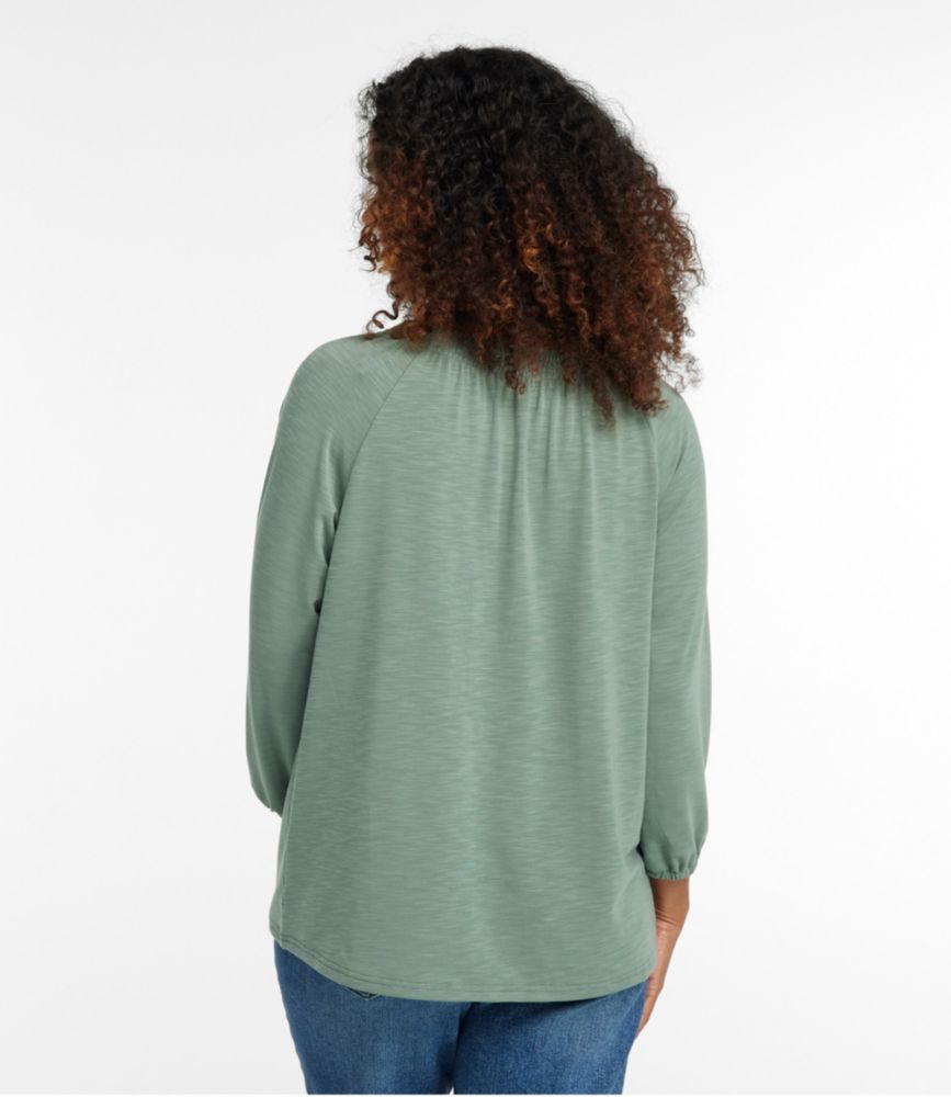 Women's Camden Hills Tee, Three-Quarter-Sleeve - leoleo123123