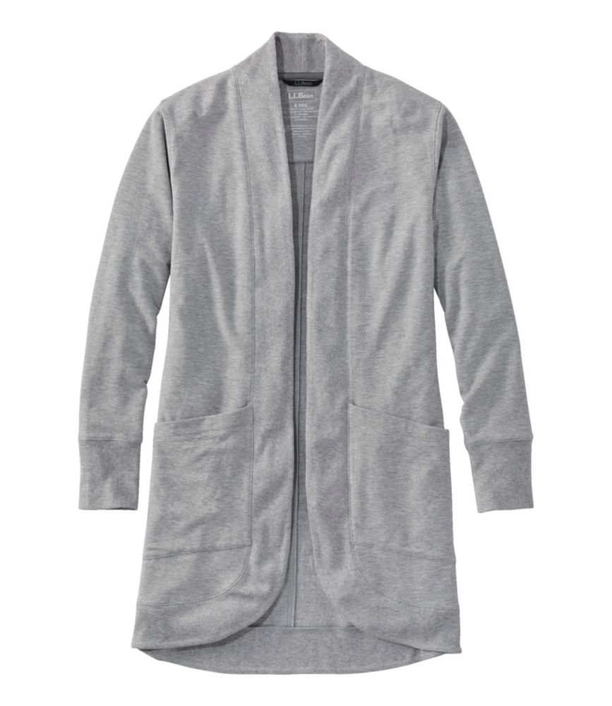 Women's SoftFlex Long Open Cardigan - leoleo123123