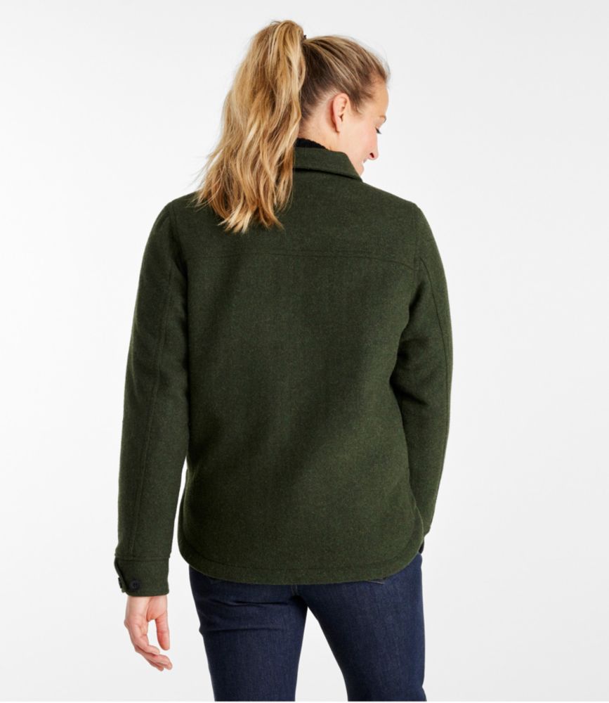 Women's Maine Guide Zip Front Jac-Shirt with Primaloft - leoleo123123