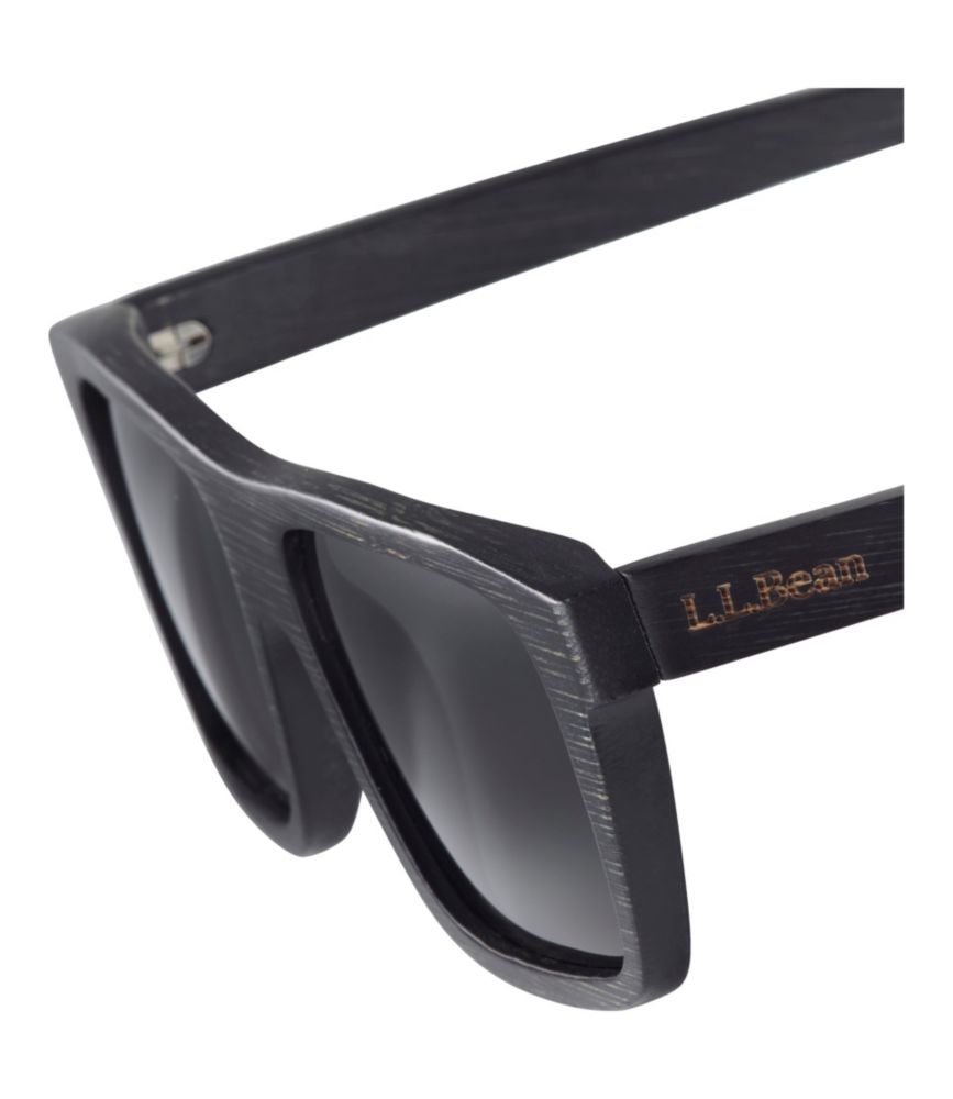 L.L.Bean King Pine Polarized Wooden Sunglasses - leoleo123123