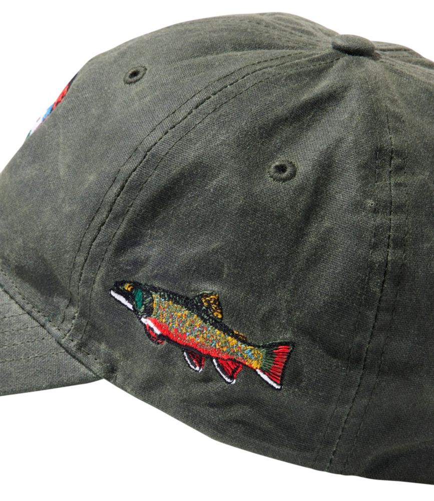 Adults' MIF&W Waxcloth Hat, Brook Trout - leoleo123123