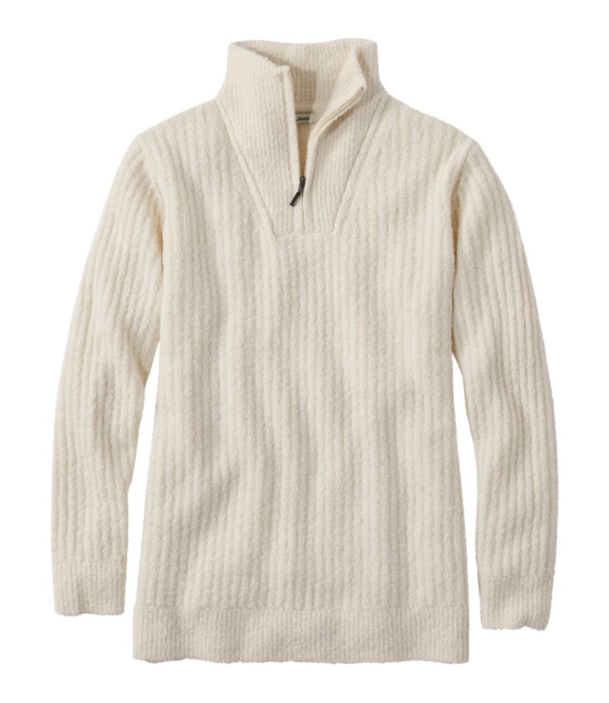 Women's Cozy Cloud Sweater, Quarter-Zip - leoleo123123