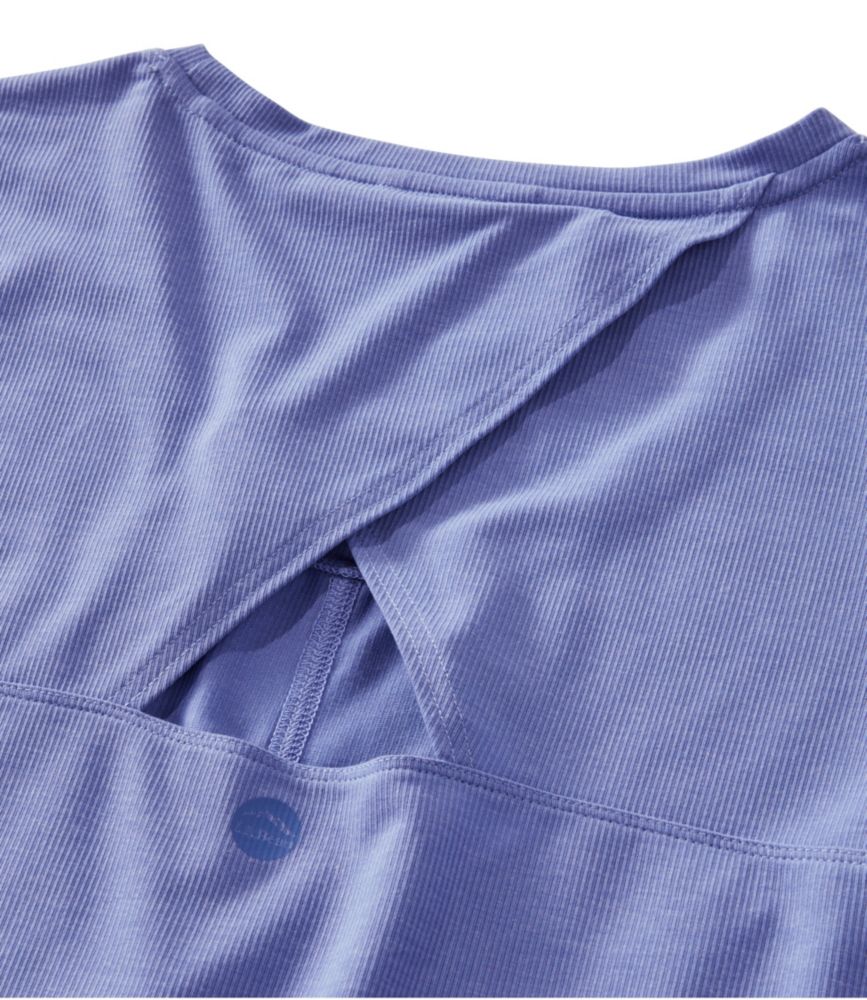 Women's Ribbed Performance Tee, Short-Sleeve - leoleo123123